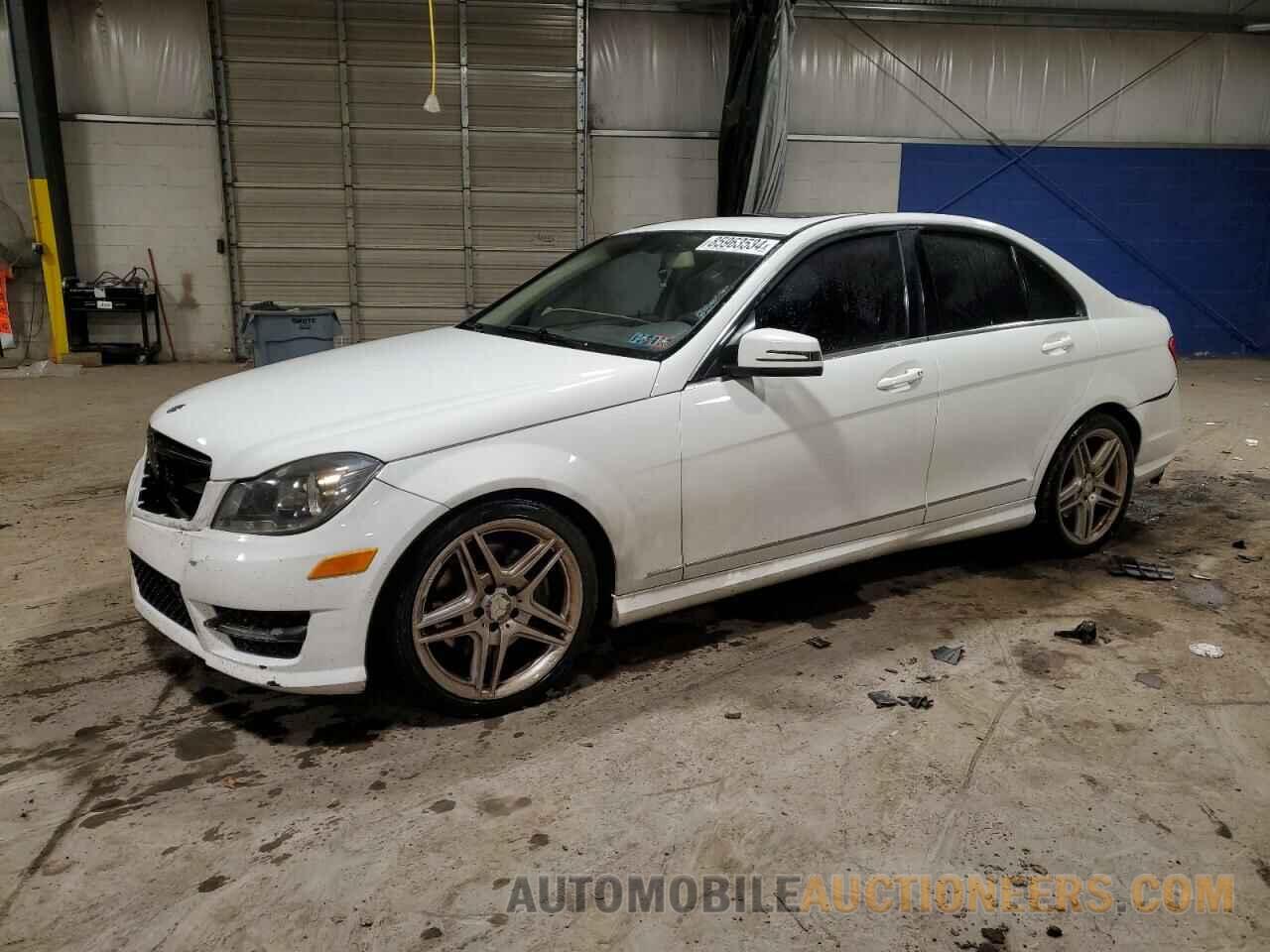 WDDGF8AB6DR256095 MERCEDES-BENZ C-CLASS 2013