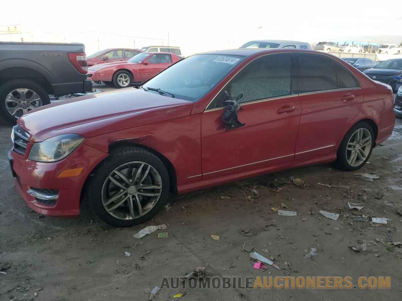 WDDGF8AB6ER317480 MERCEDES-BENZ C-CLASS 2014