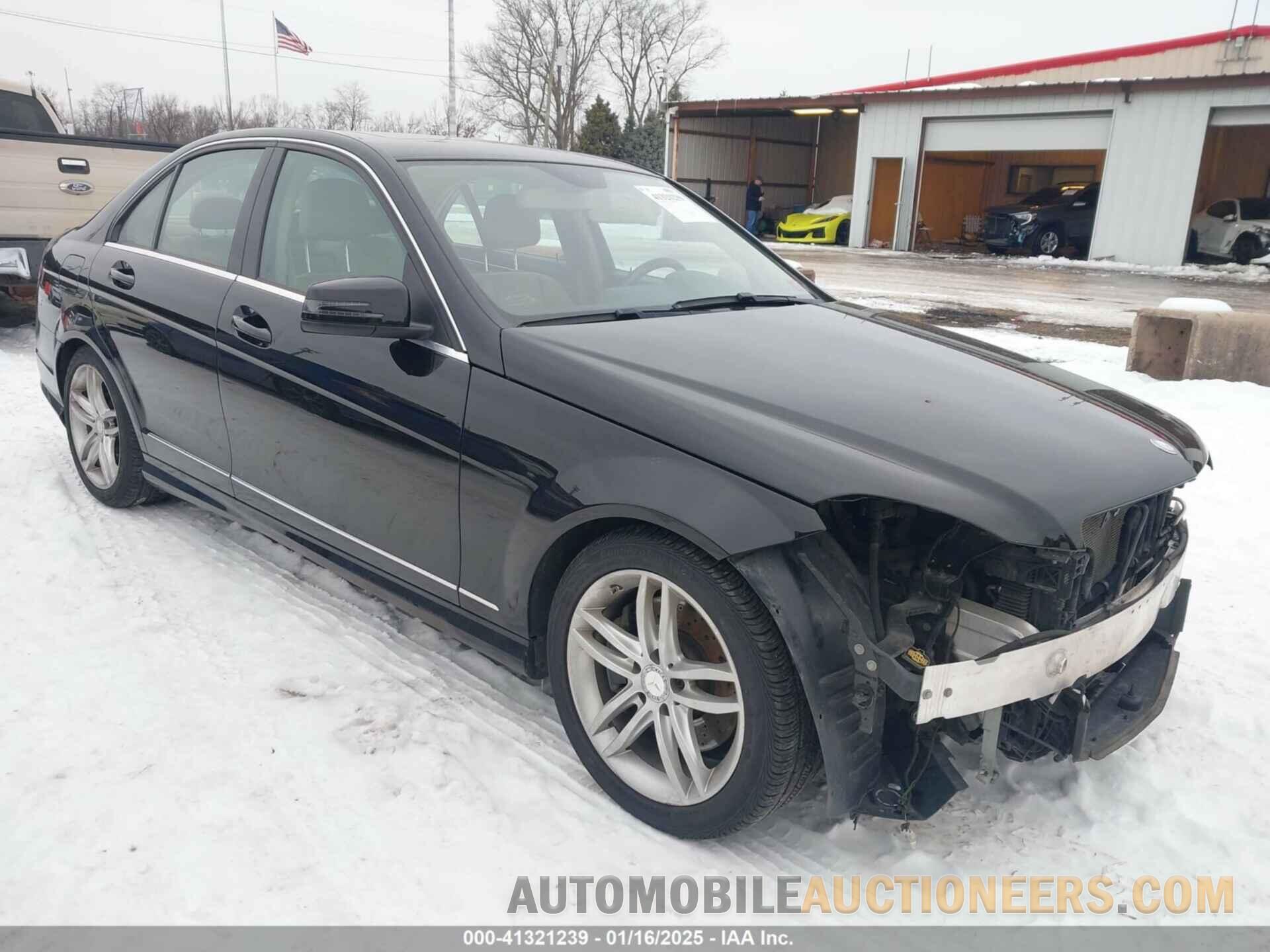 WDDGF8AB6ER321254 MERCEDES-BENZ C-CLASS 2014