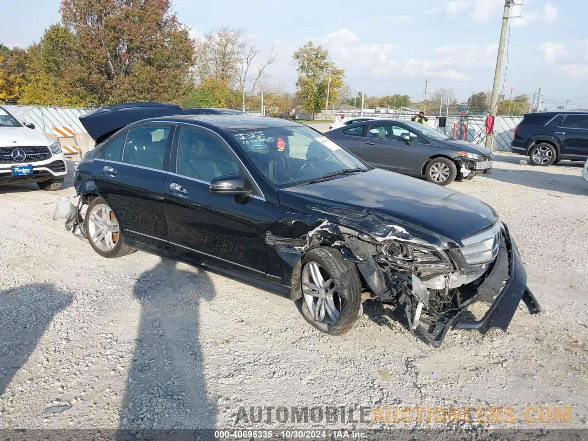 WDDGF8AB7DA820707 MERCEDES-BENZ C 300 2013