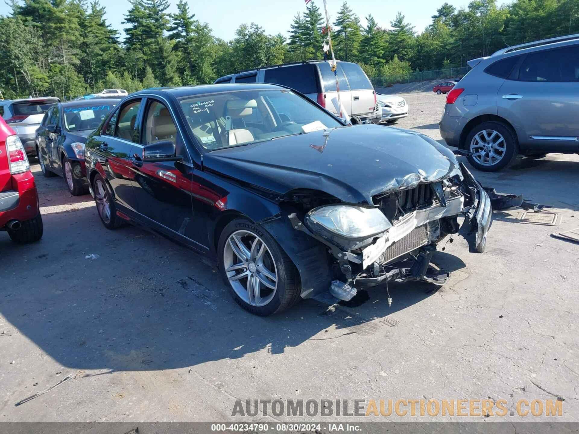 WDDGF8AB7DR248524 MERCEDES-BENZ C 300 2013