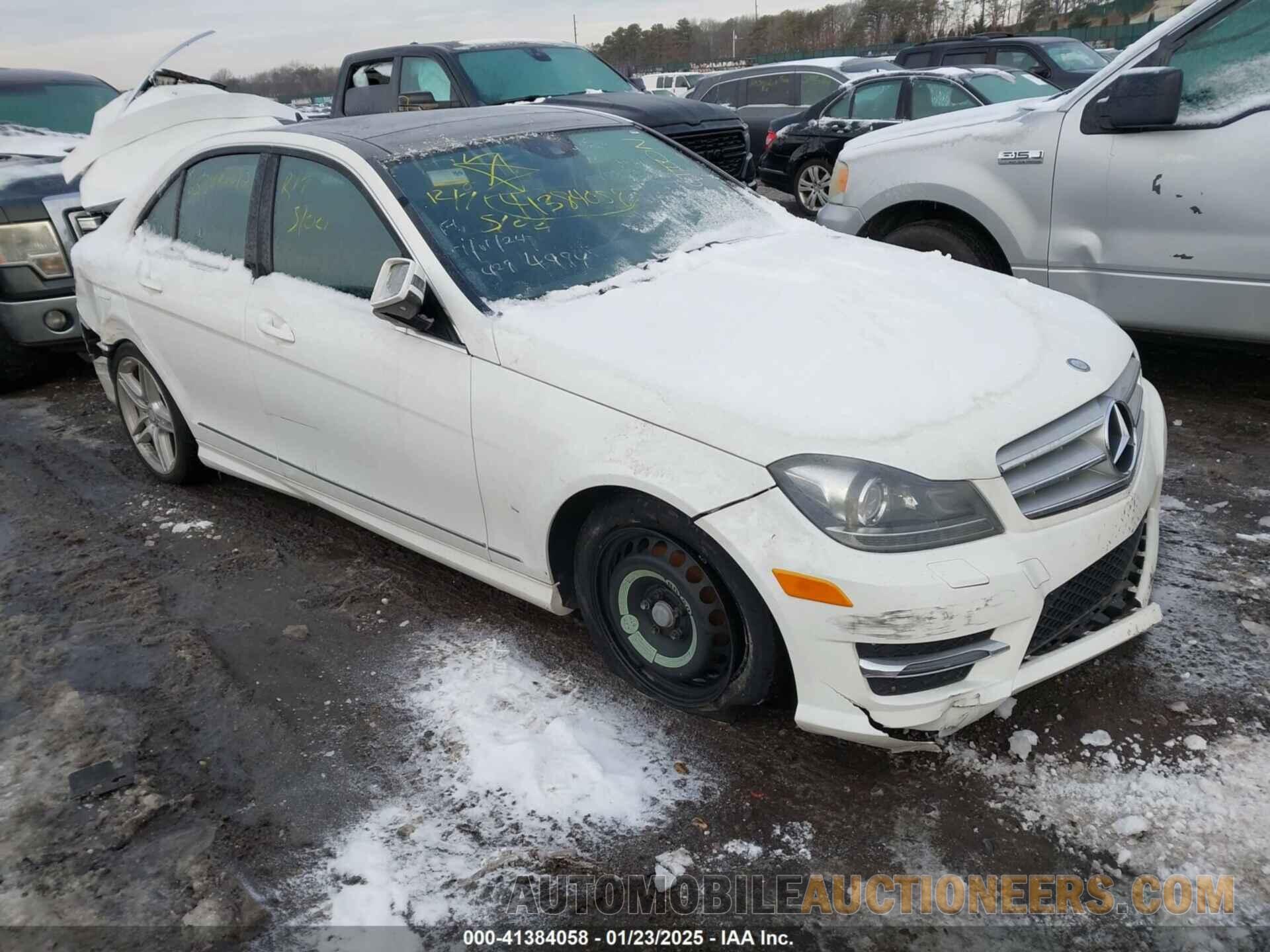 WDDGF8AB7DR300539 MERCEDES-BENZ C 300 2013