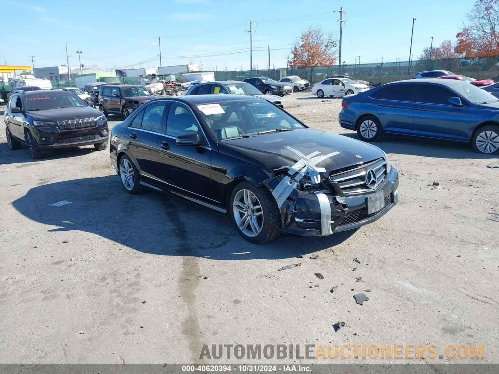 WDDGF8AB7ER318427 MERCEDES-BENZ C 300 2014