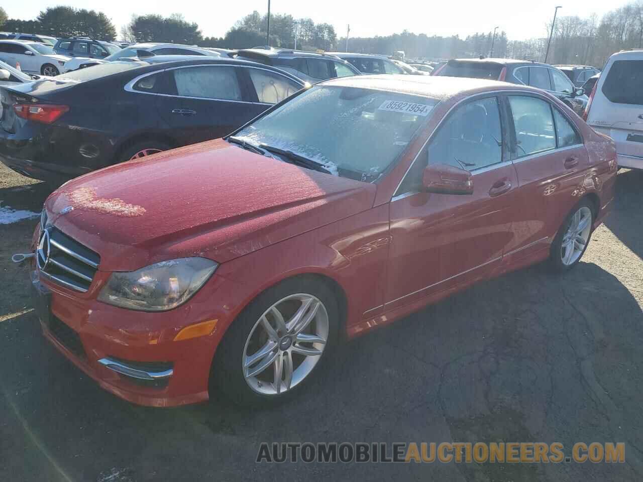 WDDGF8AB7ER318735 MERCEDES-BENZ C-CLASS 2014