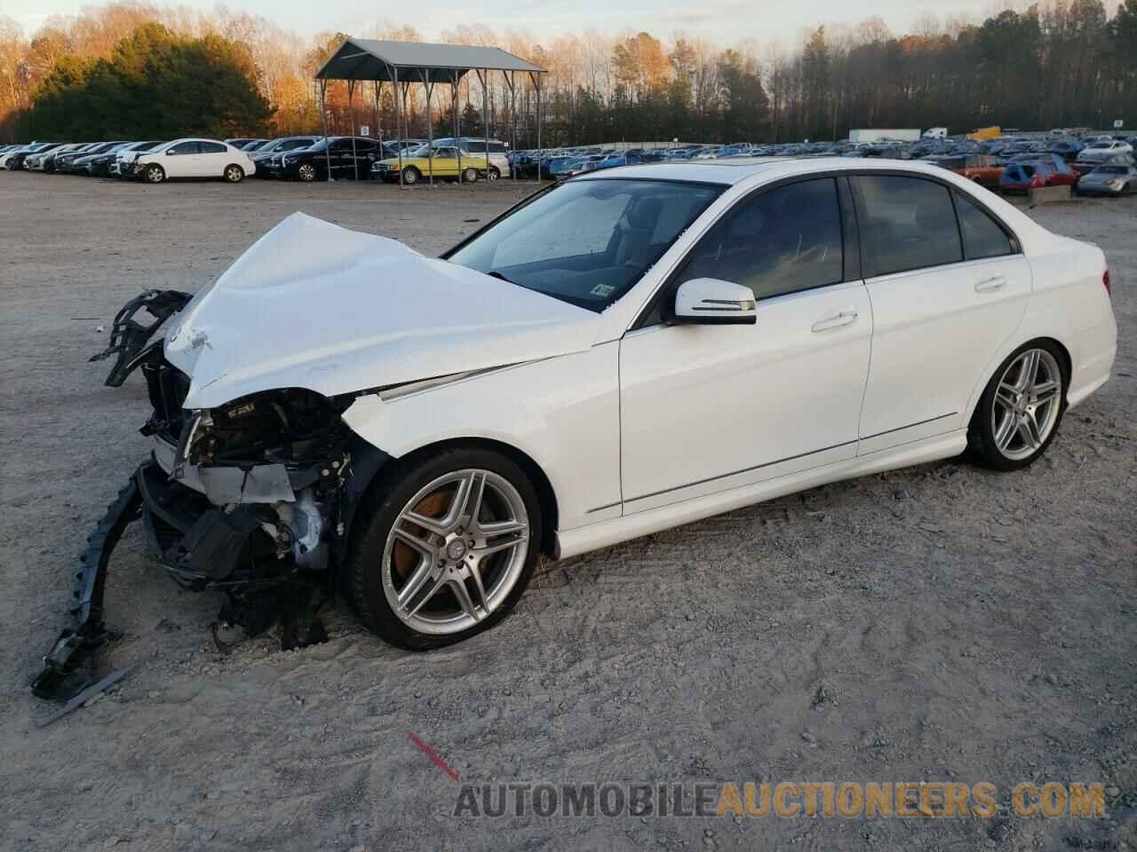 WDDGF8AB8DR241436 MERCEDES-BENZ C-CLASS 2013