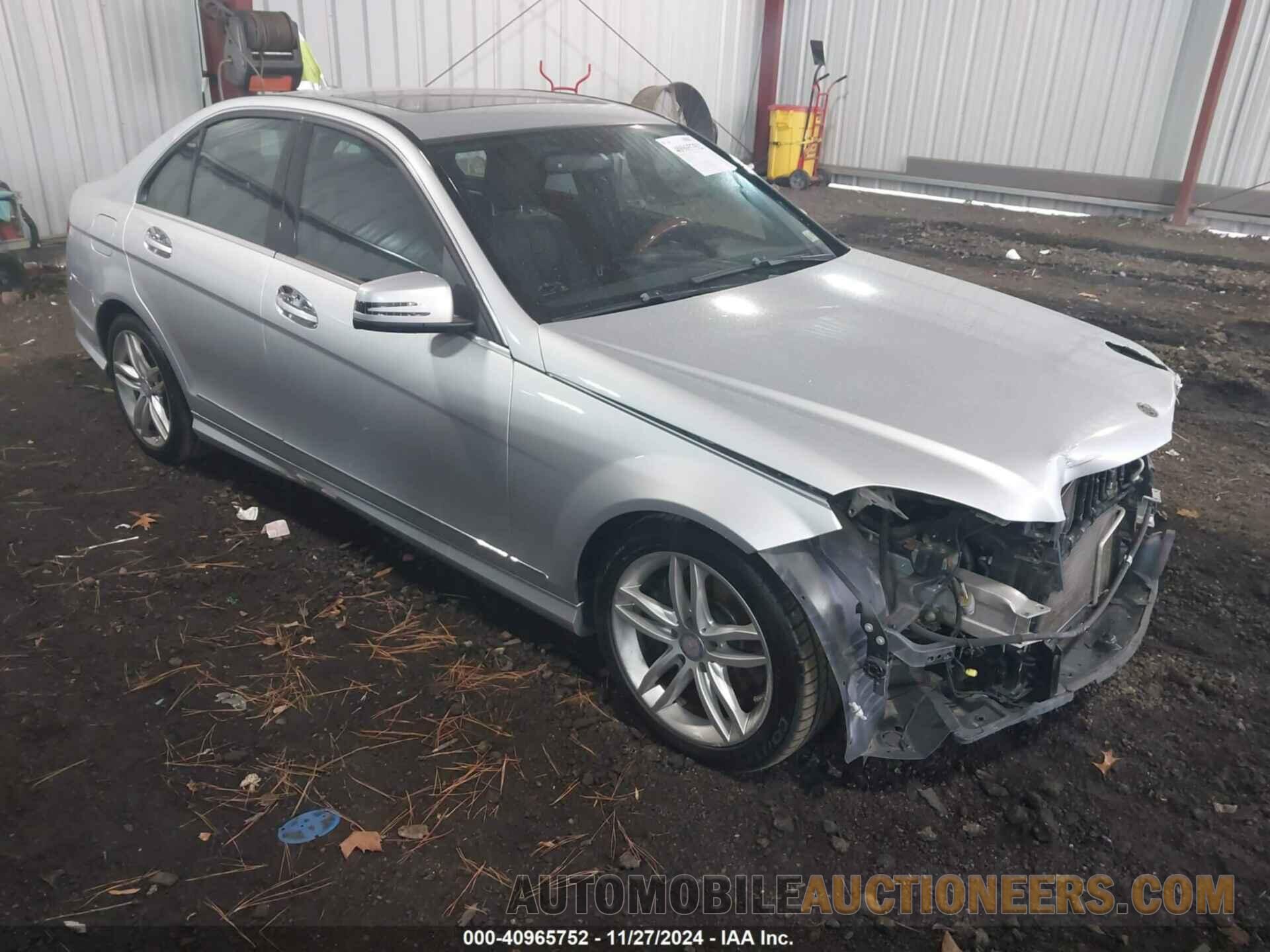 WDDGF8AB8DR284531 MERCEDES-BENZ C 300 2013