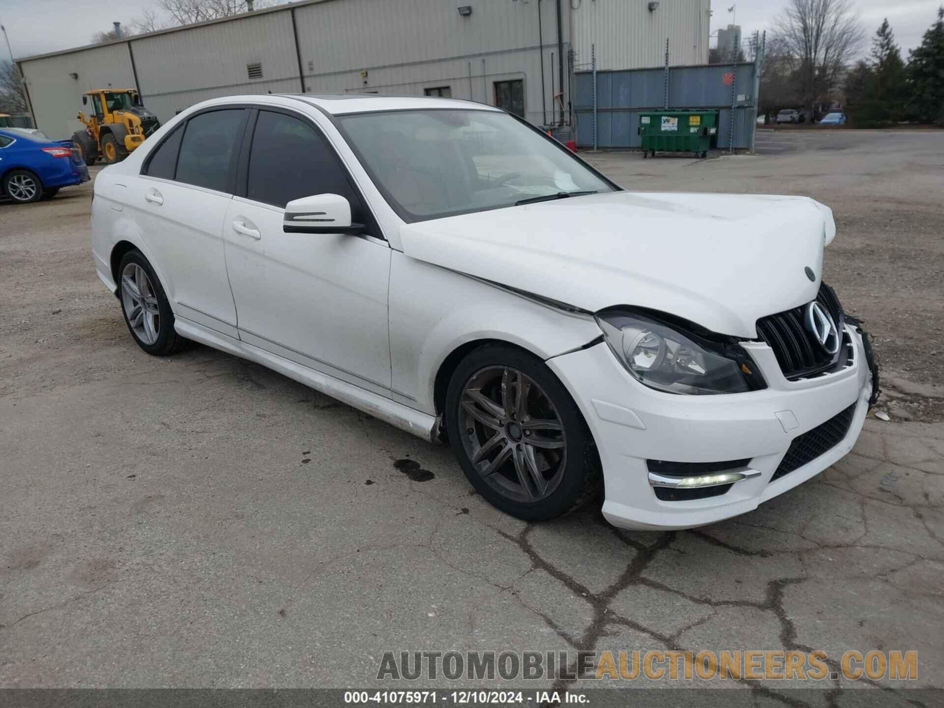 WDDGF8AB8EG179145 MERCEDES-BENZ C 300 2014