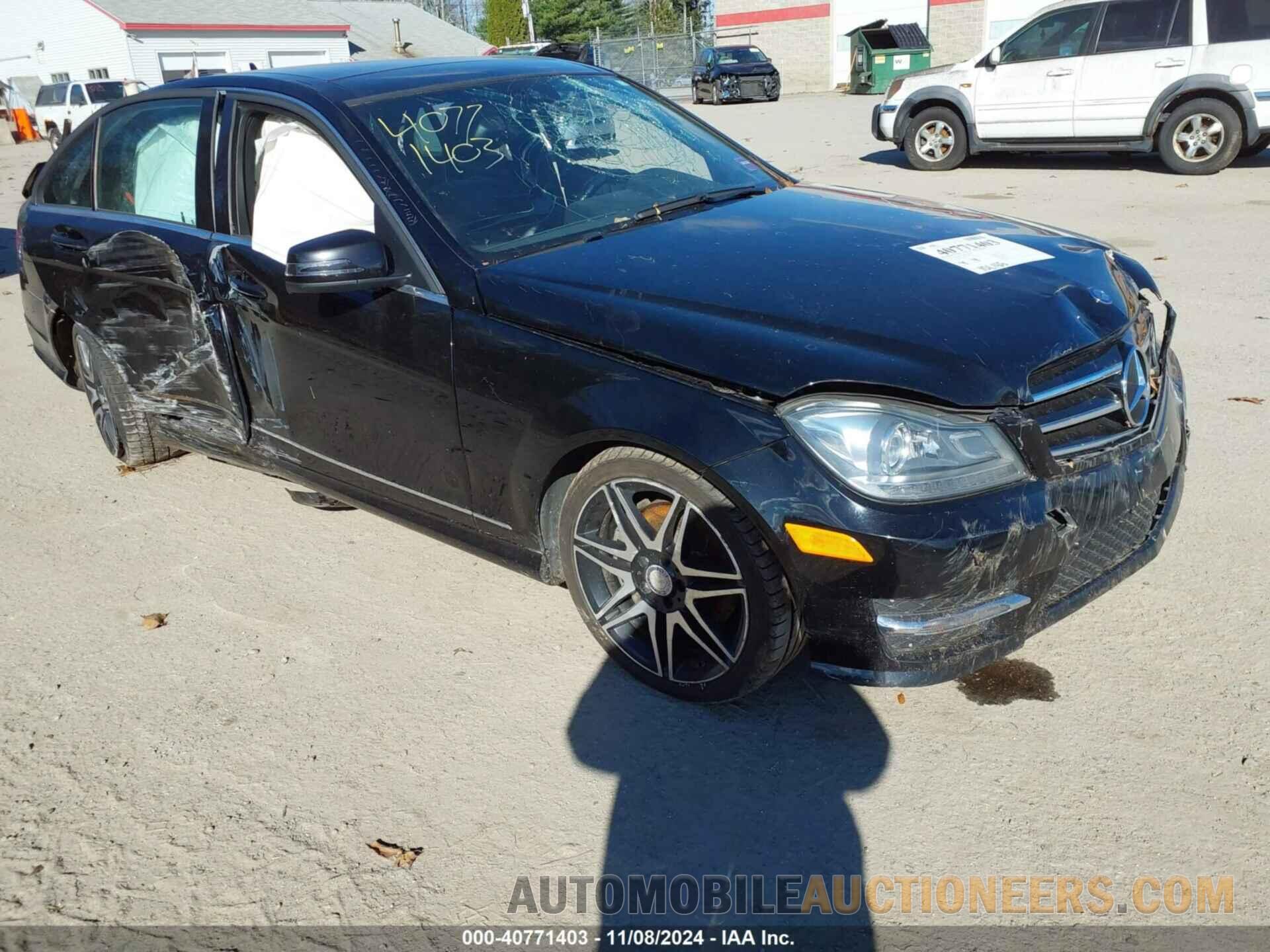 WDDGF8AB9EA912211 MERCEDES-BENZ C 300 2014