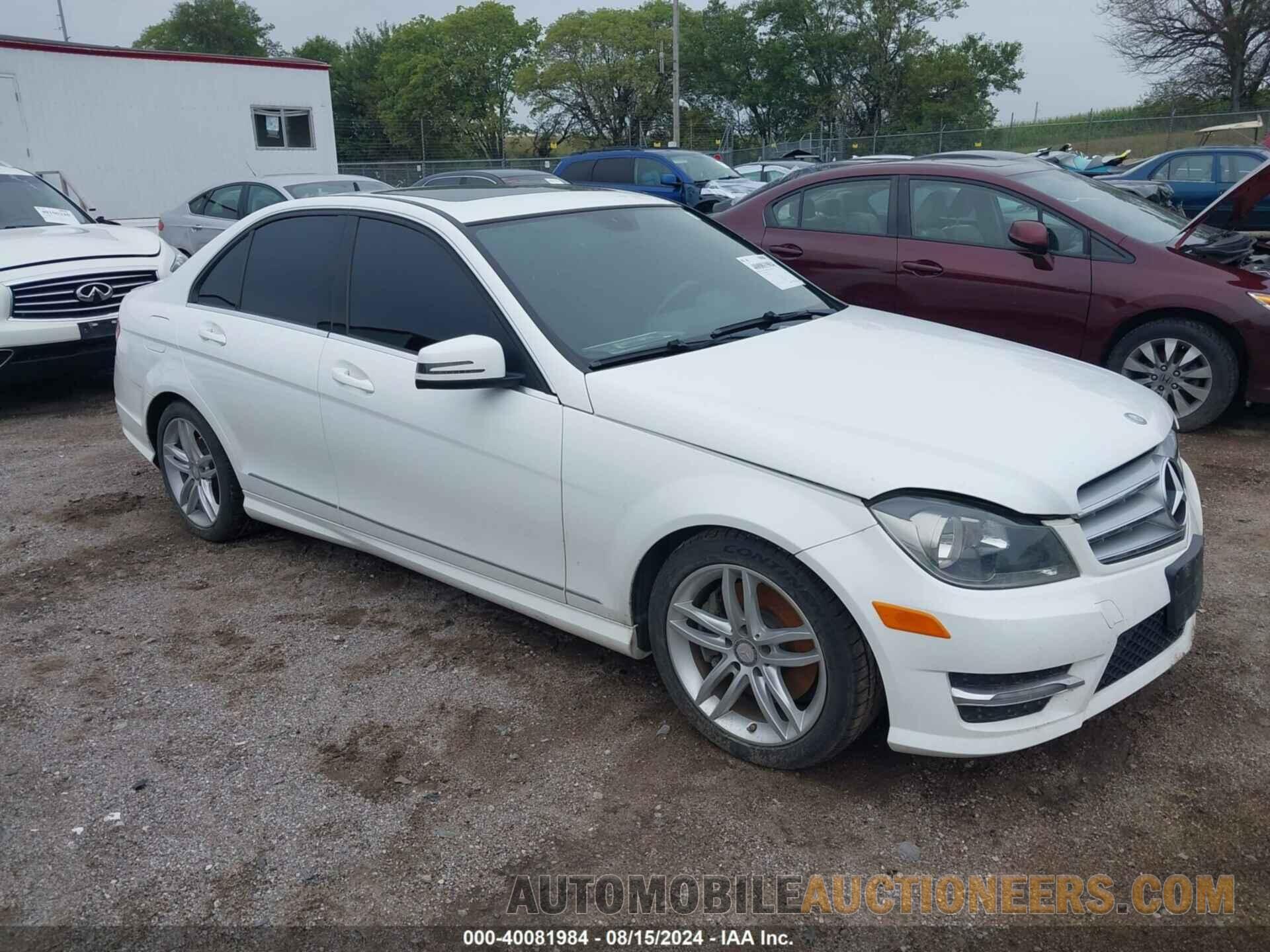 WDDGF8ABXDR269805 MERCEDES-BENZ C 300 2013