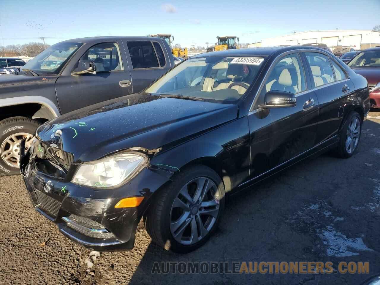 WDDGF8ABXEA921208 MERCEDES-BENZ C-CLASS 2014