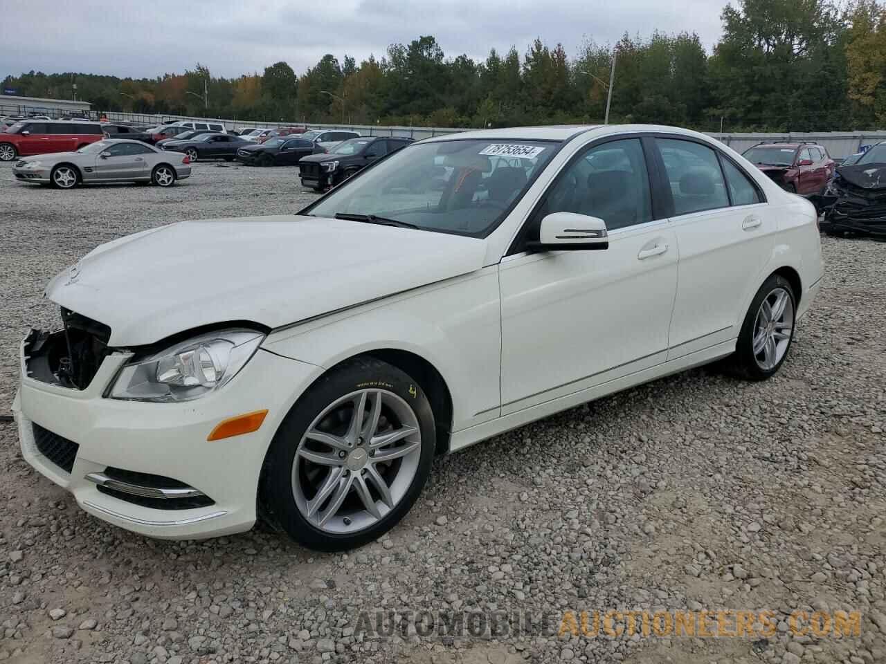 WDDGF8BB0CA670856 MERCEDES-BENZ C-CLASS 2012