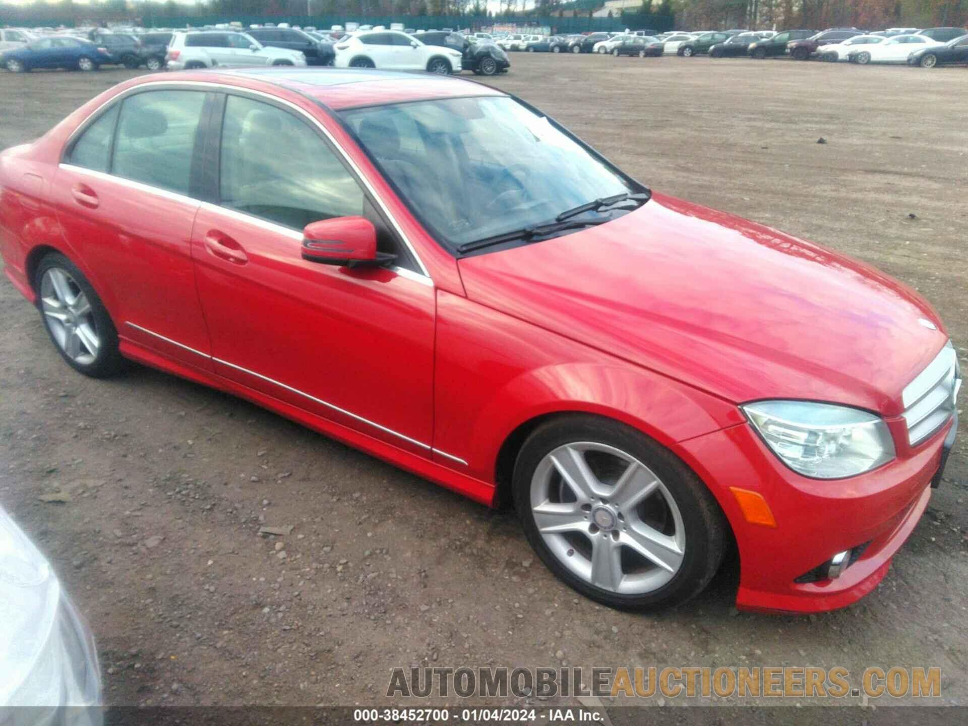 WDDGF8BB1AR088361 MERCEDES-BENZ C 300 2010