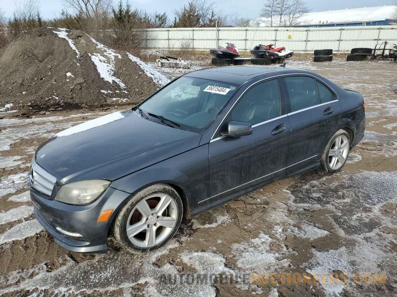 WDDGF8BB1BF531207 MERCEDES-BENZ C-CLASS 2011