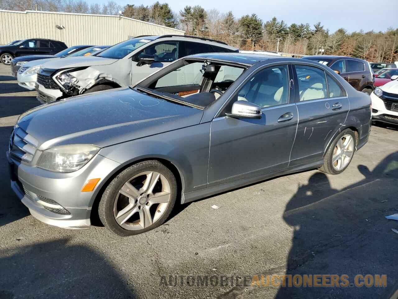 WDDGF8BB1BR133896 MERCEDES-BENZ C-CLASS 2011