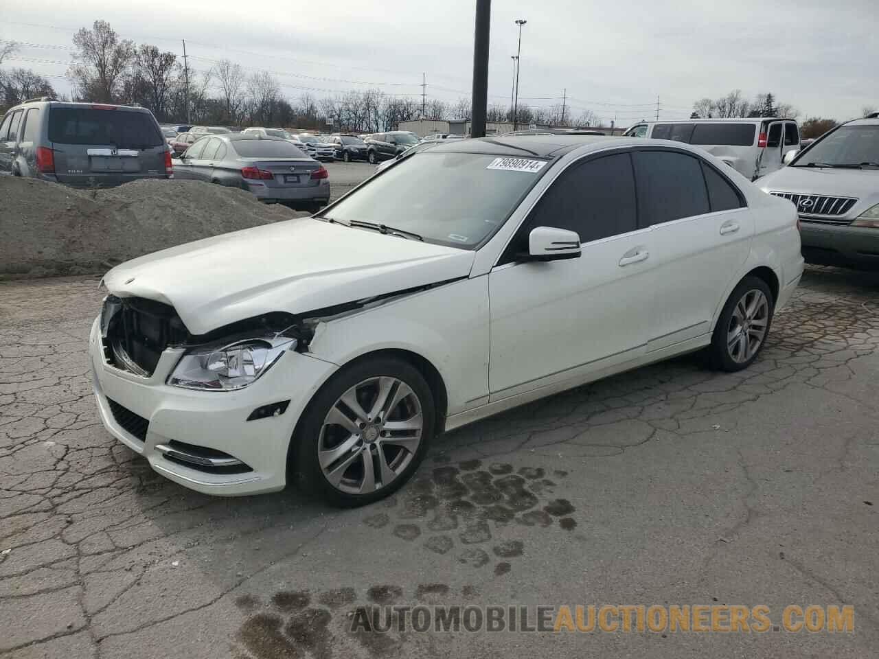 WDDGF8BB1CA716386 MERCEDES-BENZ C-CLASS 2012