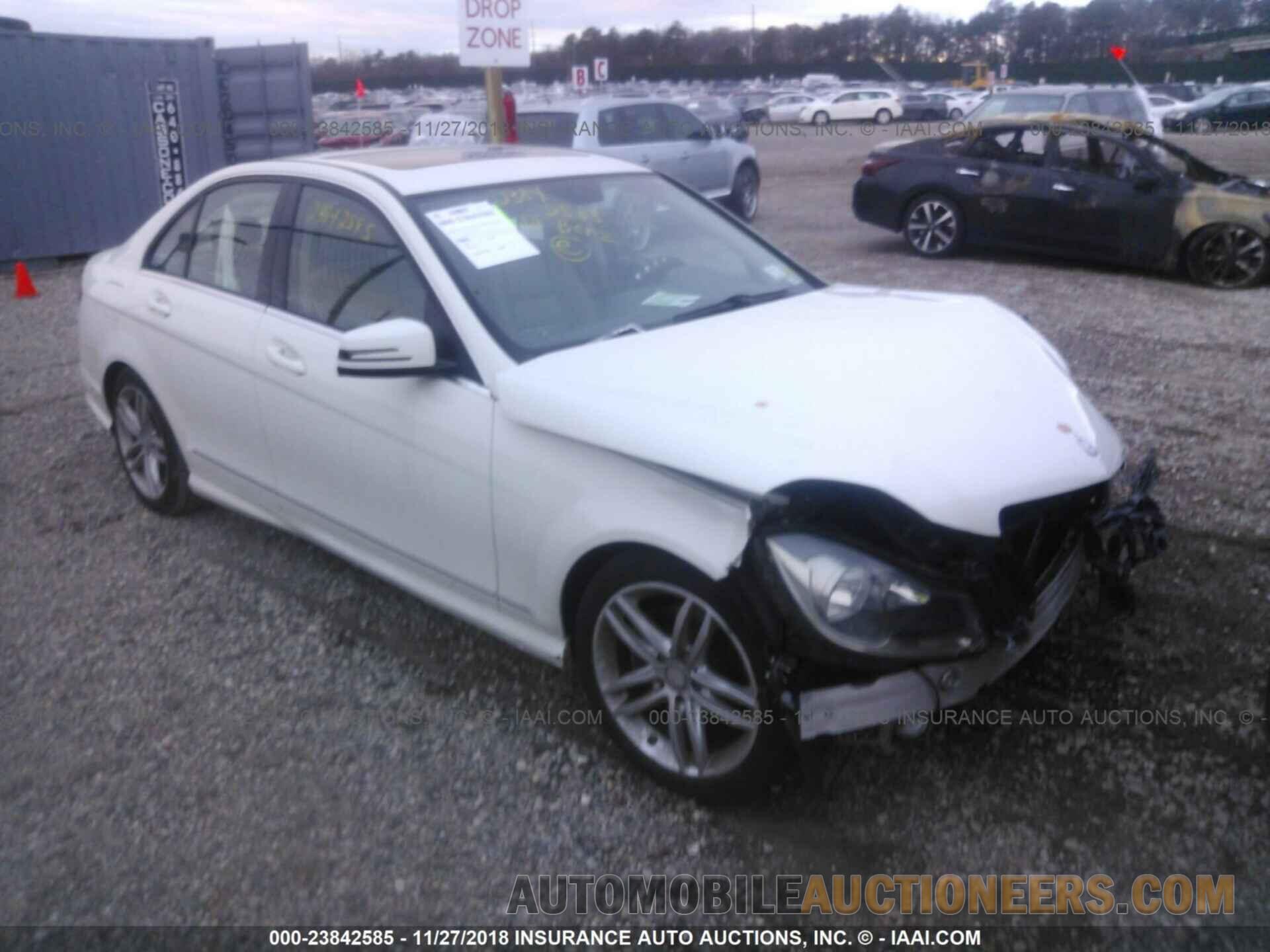 WDDGF8BB1CR201728 MERCEDES-BENZ C 2012