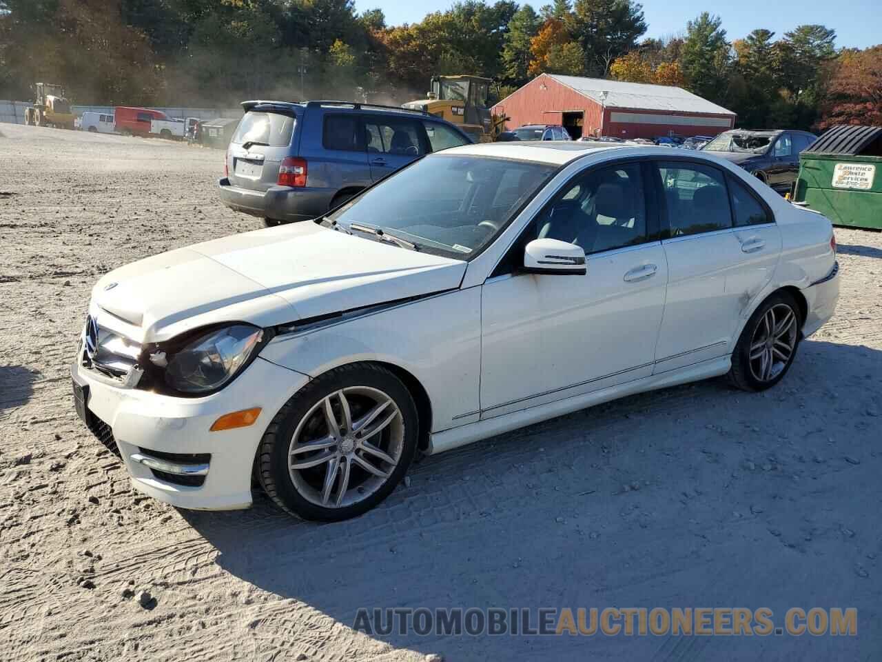 WDDGF8BB1CR231280 MERCEDES-BENZ C-CLASS 2012