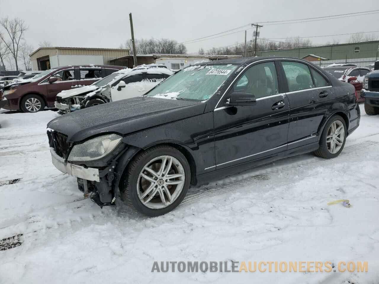 WDDGF8BB1CR239671 MERCEDES-BENZ C-CLASS 2012