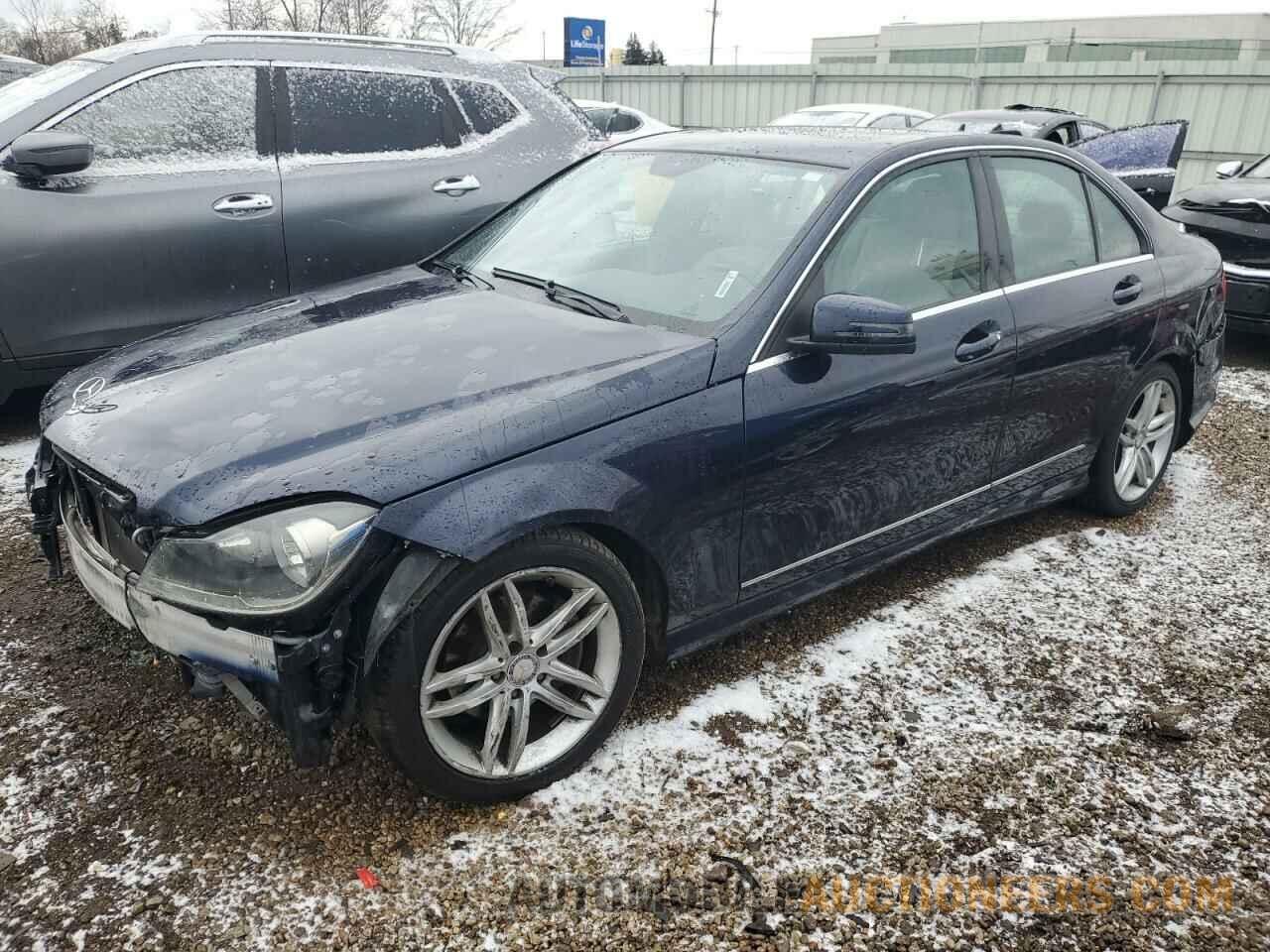 WDDGF8BB2CA624770 MERCEDES-BENZ C-CLASS 2012