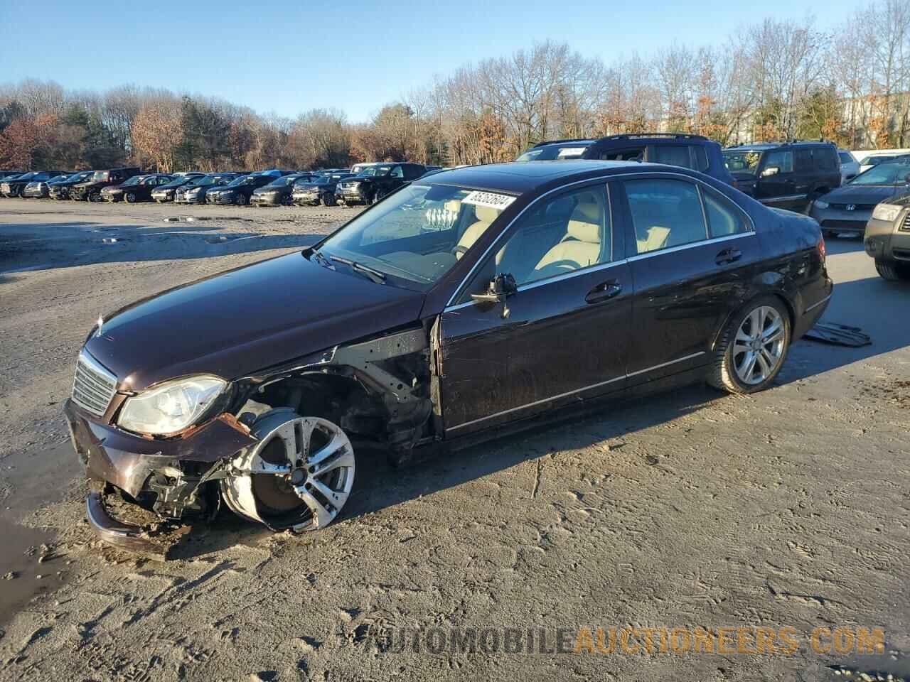 WDDGF8BB2CF896996 MERCEDES-BENZ C-CLASS 2012