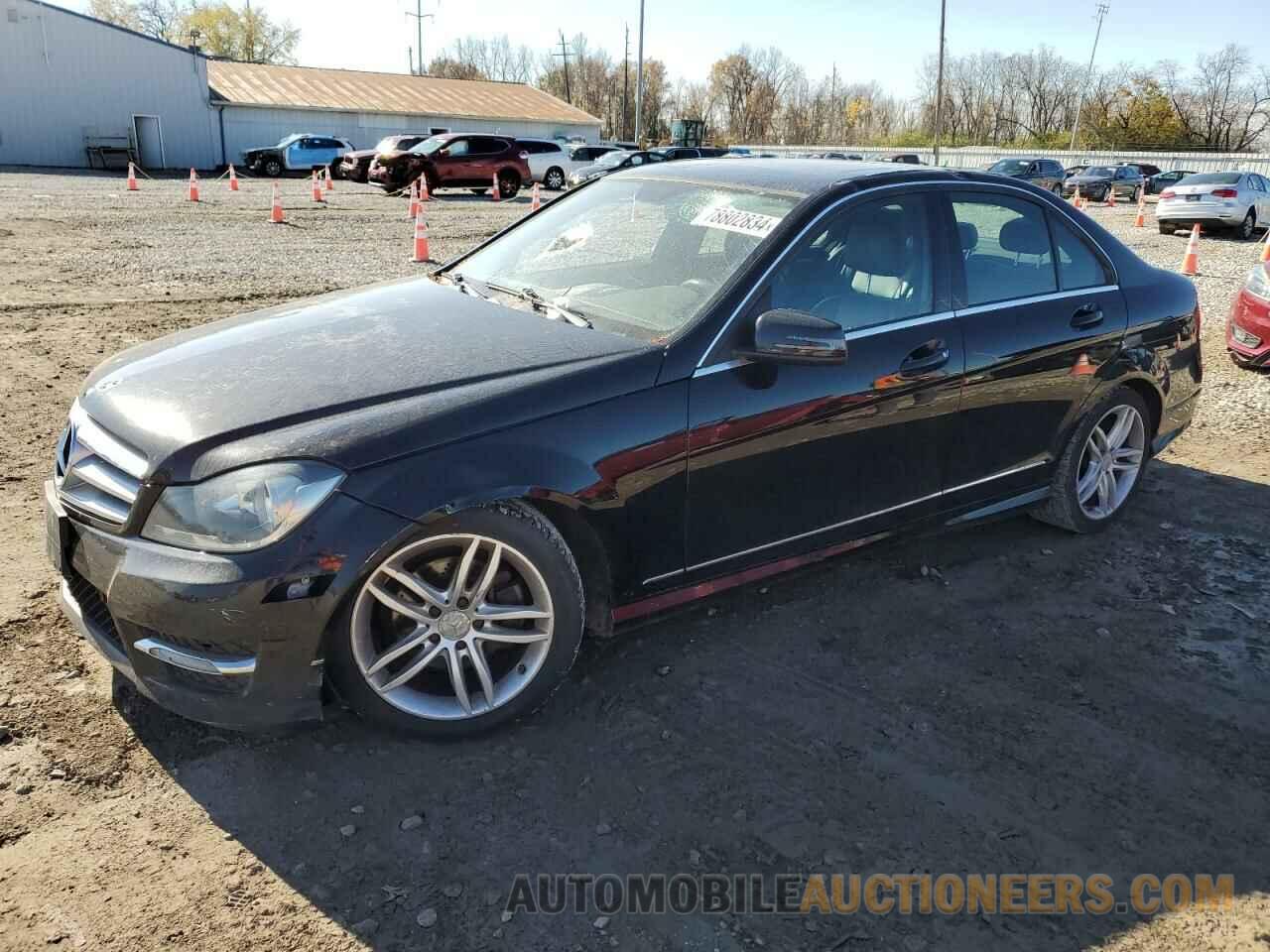 WDDGF8BB2CR211569 MERCEDES-BENZ C-CLASS 2012