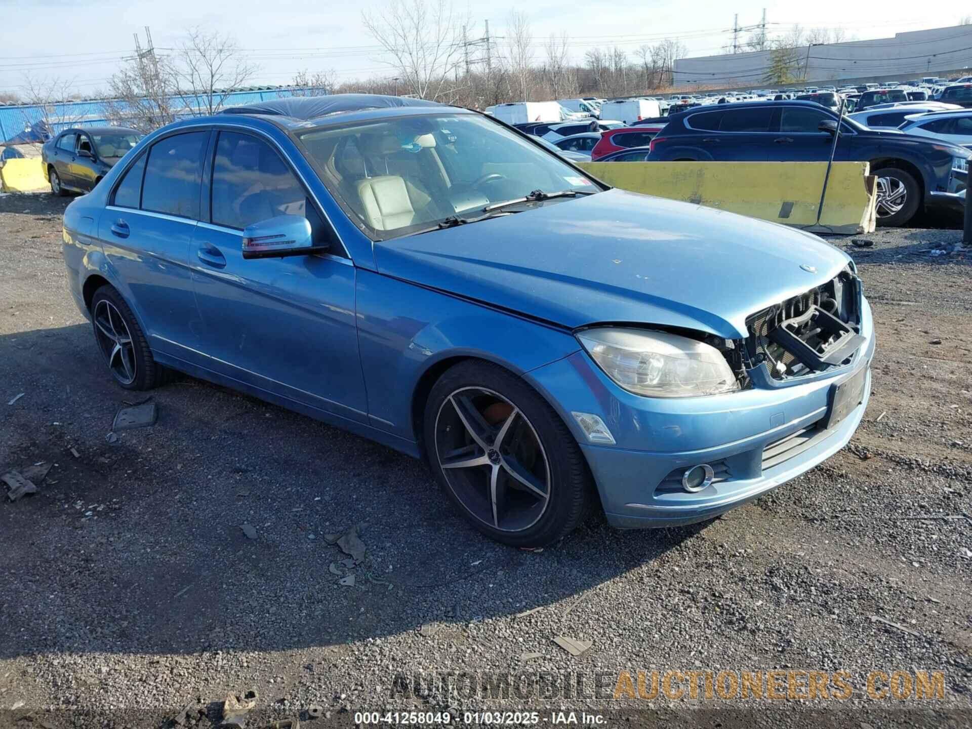 WDDGF8BB3BF541172 MERCEDES-BENZ C 300 2011