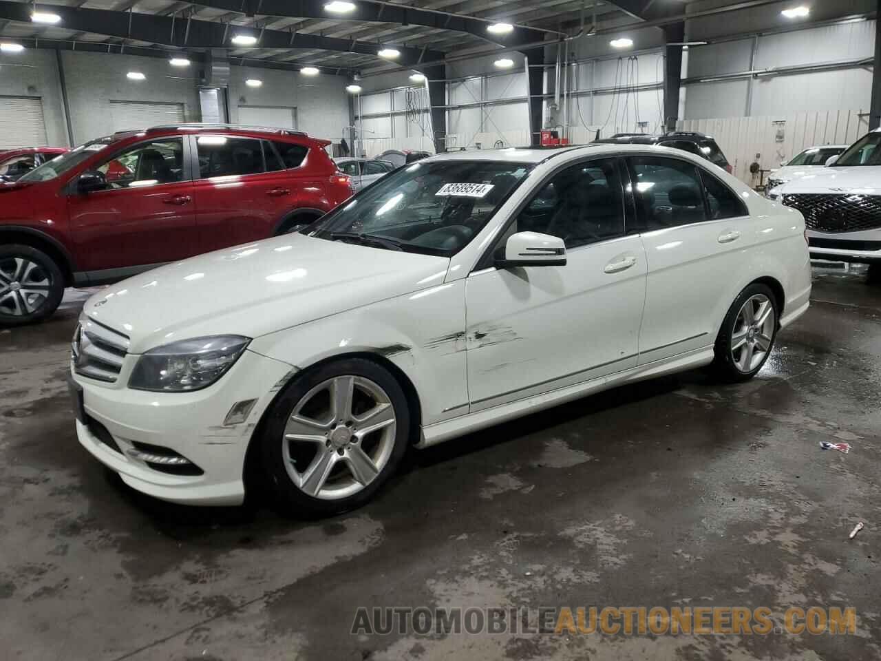 WDDGF8BB3BR163854 MERCEDES-BENZ C-CLASS 2011