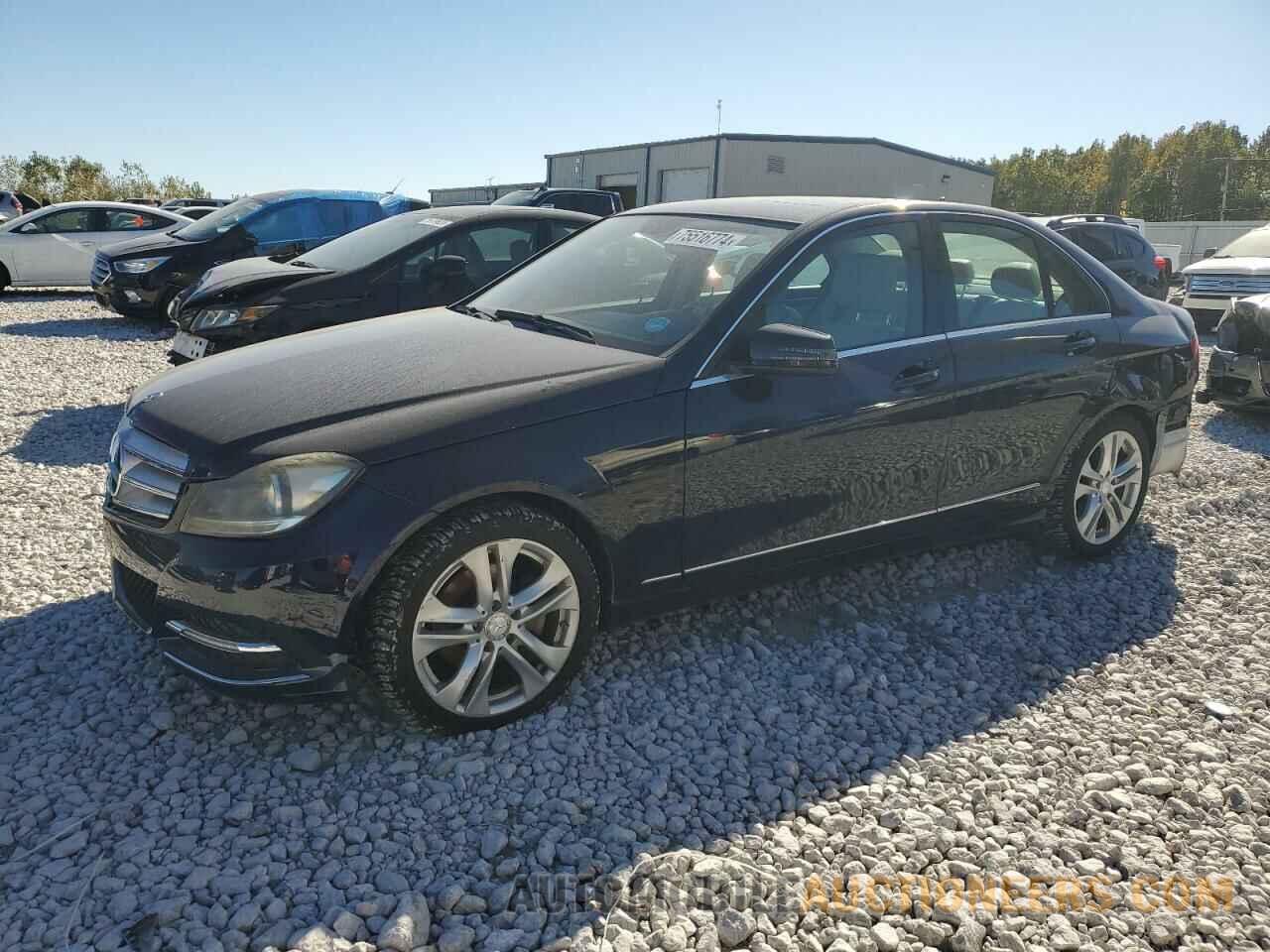 WDDGF8BB3CF900957 MERCEDES-BENZ C-CLASS 2012