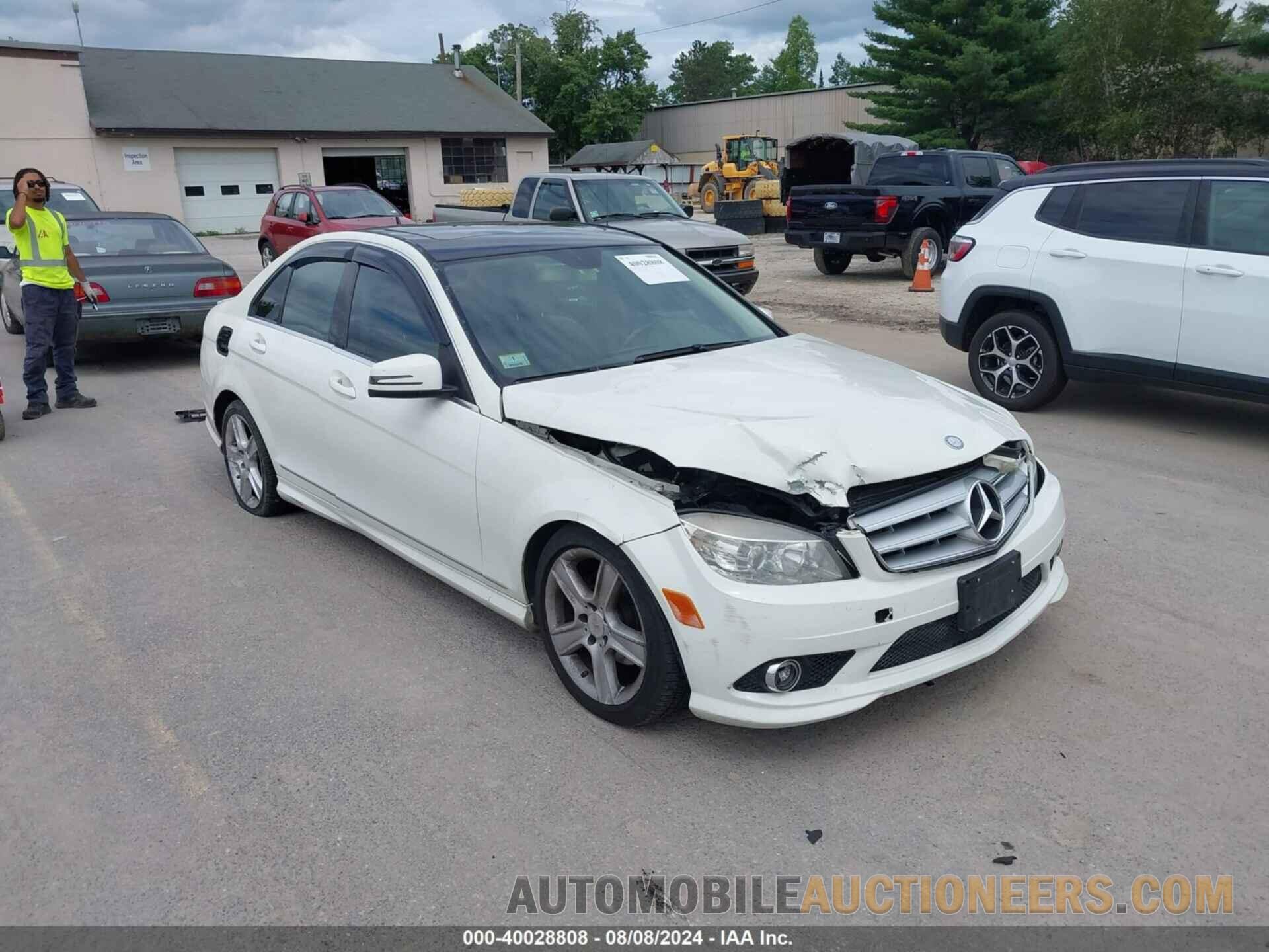 WDDGF8BB4AR093666 MERCEDES-BENZ C 300 2010