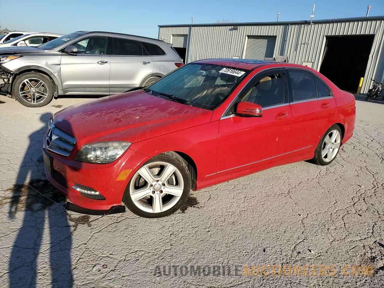 WDDGF8BB4BR144262 MERCEDES-BENZ C-CLASS 2011