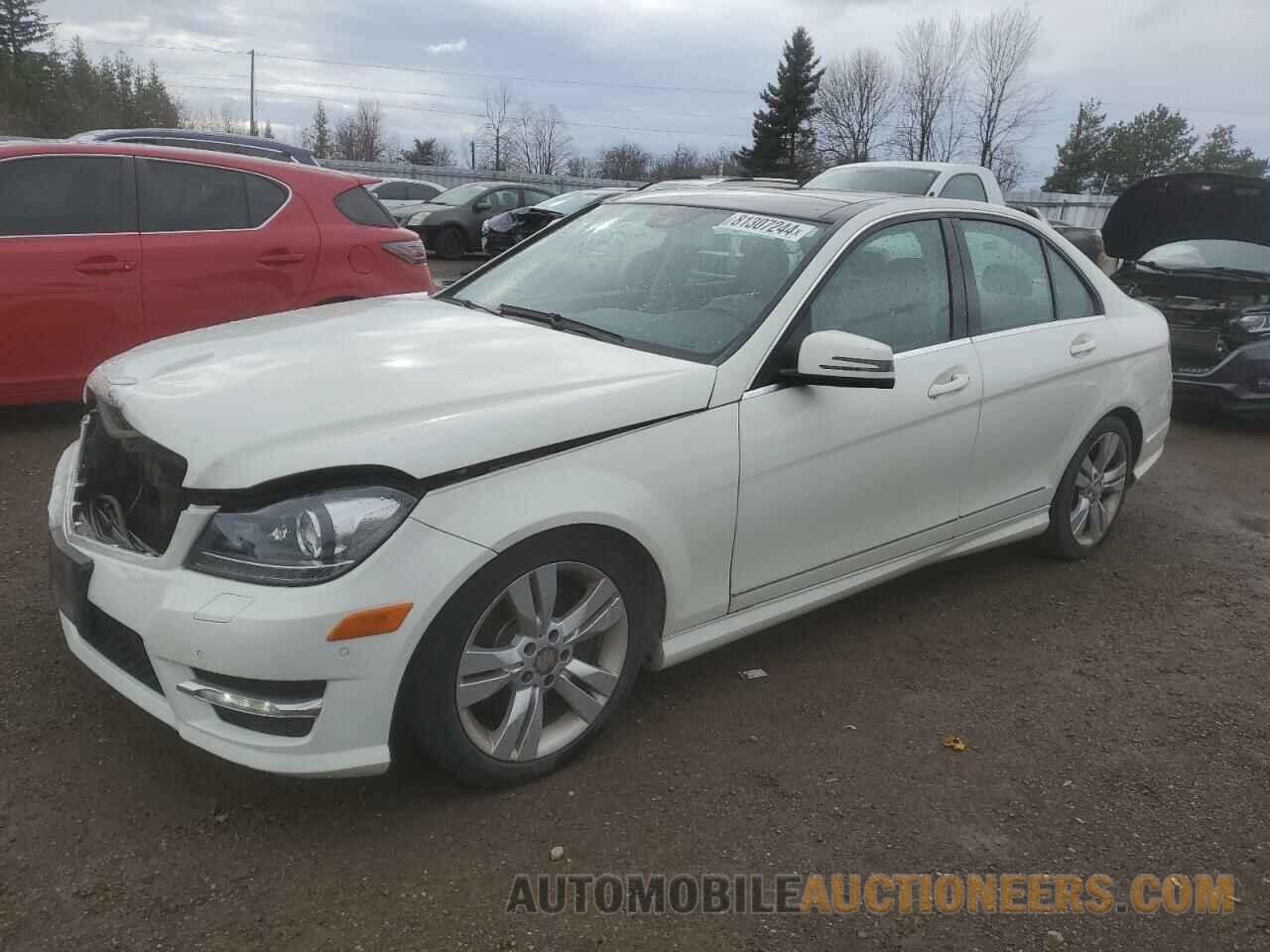 WDDGF8BB4CA659066 MERCEDES-BENZ C-CLASS 2012