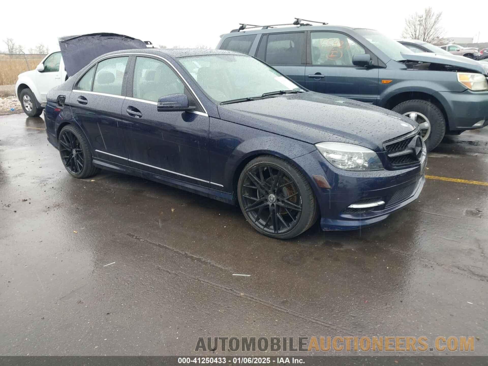 WDDGF8BB5BR144805 MERCEDES-BENZ C 300 2011