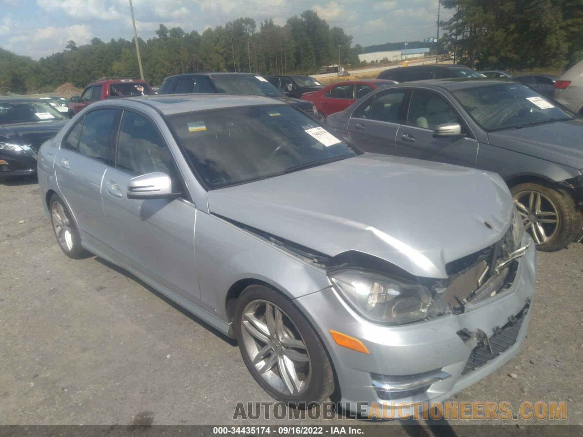 WDDGF8BB5CA617232 MERCEDES-BENZ C-CLASS 2012