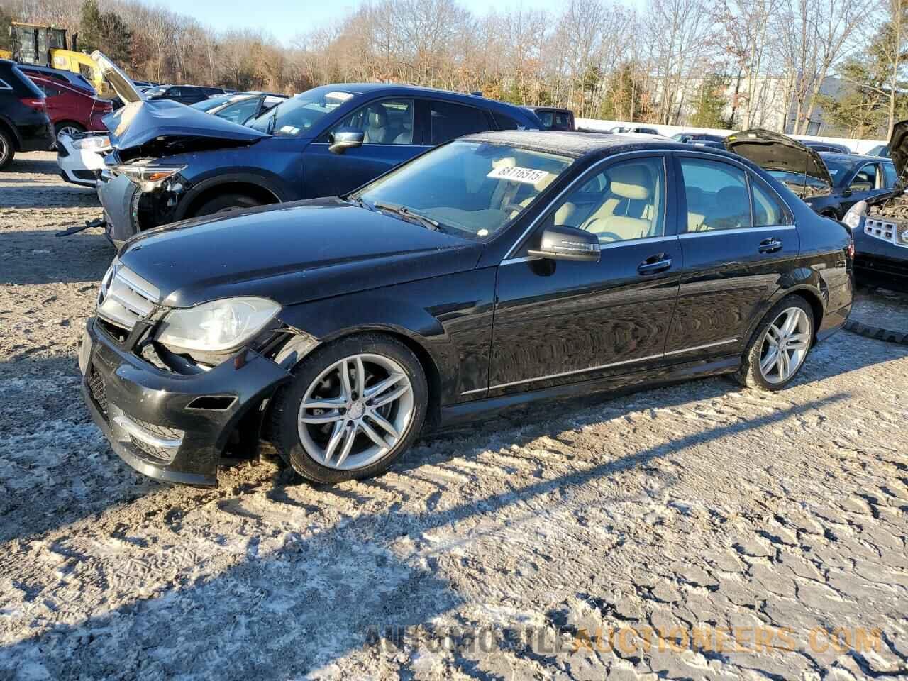 WDDGF8BB5CA691296 MERCEDES-BENZ C-CLASS 2012