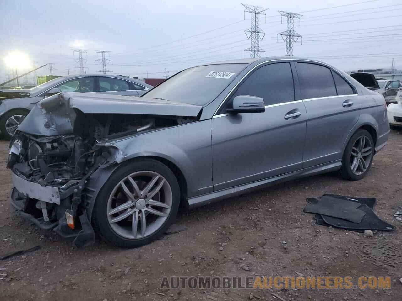 WDDGF8BB5CA710820 MERCEDES-BENZ C-CLASS 2012