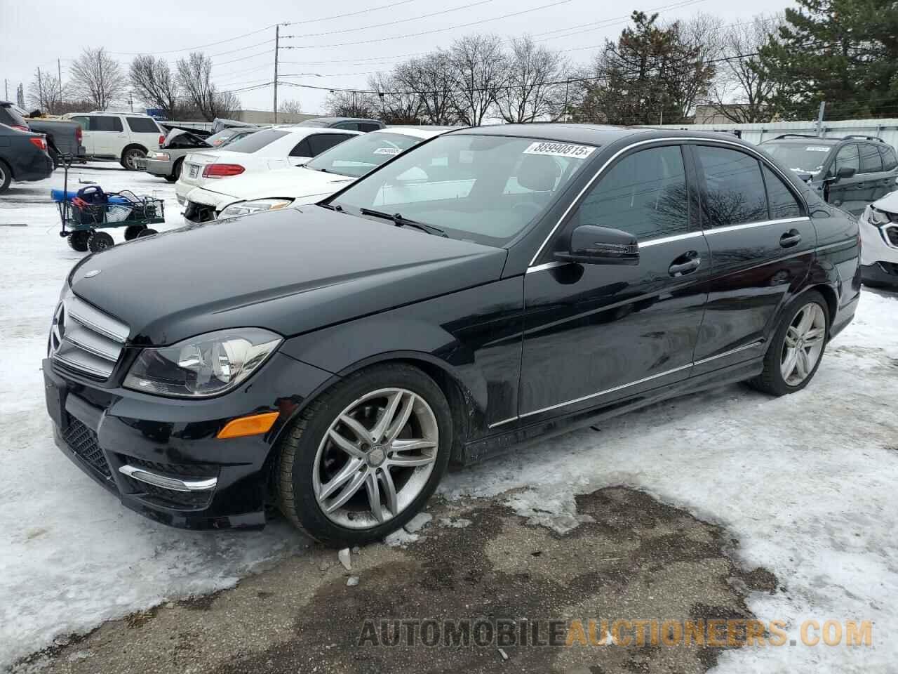 WDDGF8BB5CR230794 MERCEDES-BENZ C-CLASS 2012