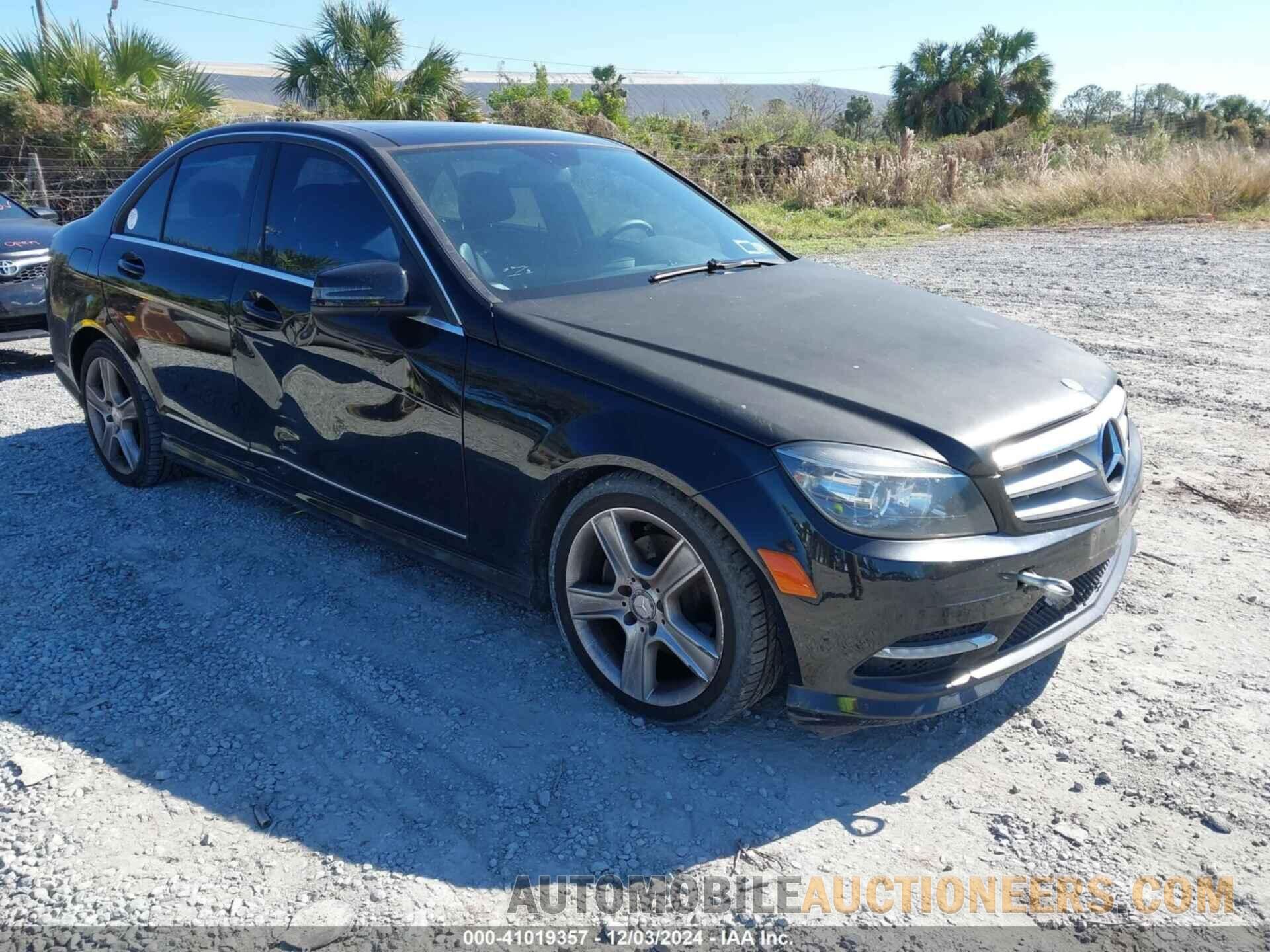 WDDGF8BB6BR148734 MERCEDES-BENZ C 300 2011