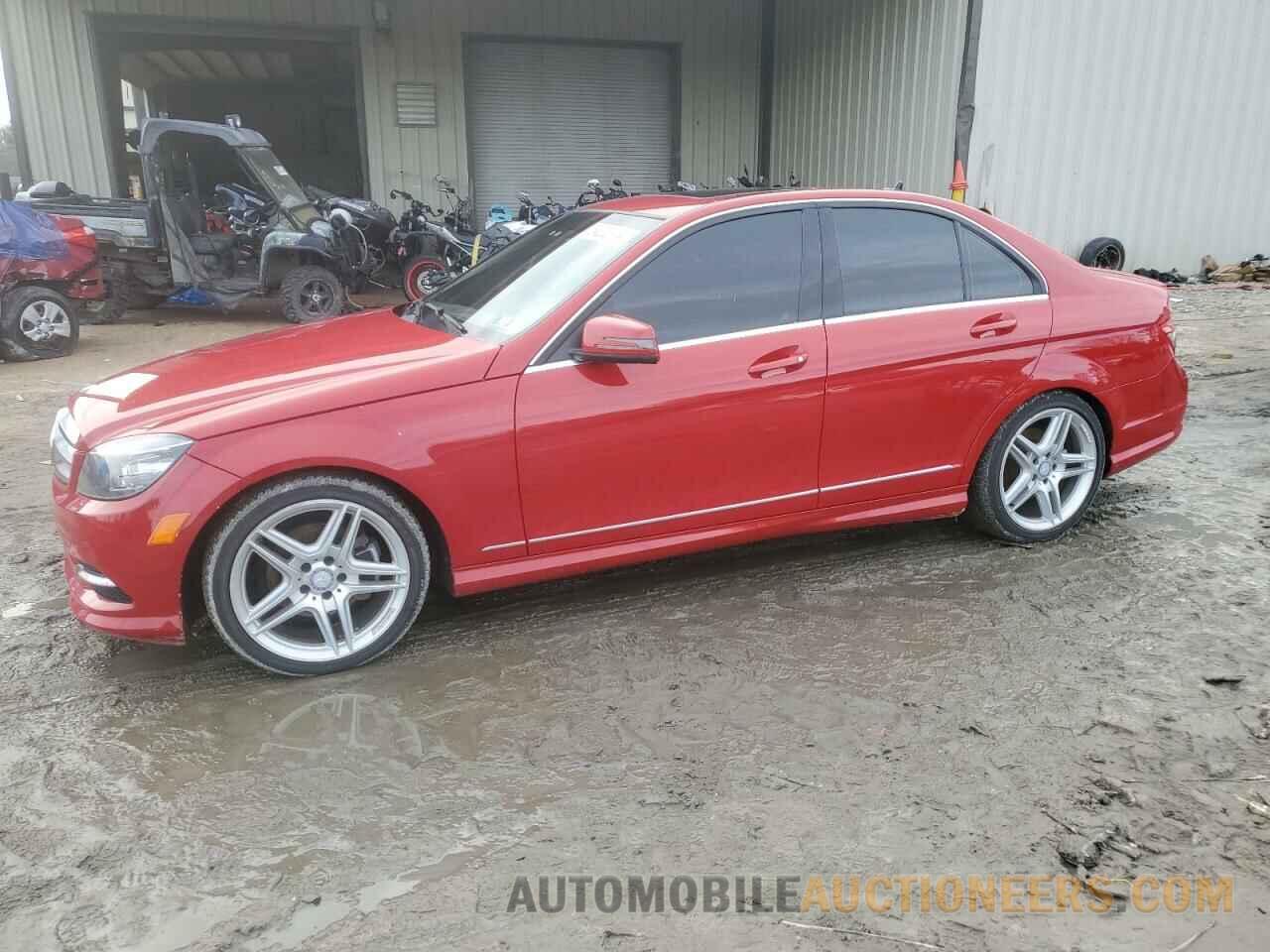 WDDGF8BB6BR151407 MERCEDES-BENZ C-CLASS 2011