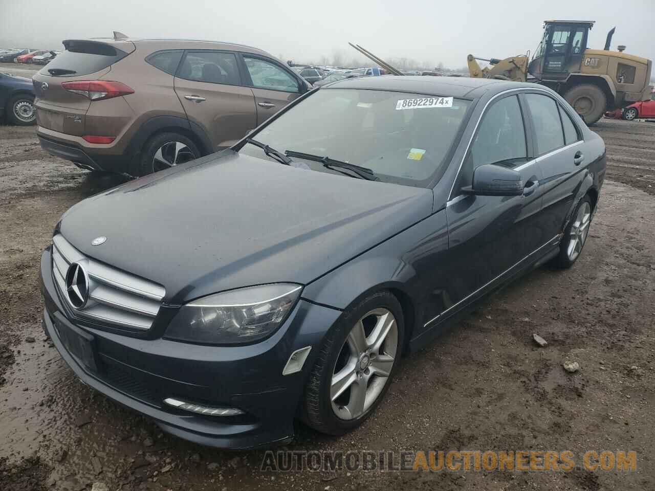 WDDGF8BB7BR172234 MERCEDES-BENZ C-CLASS 2011