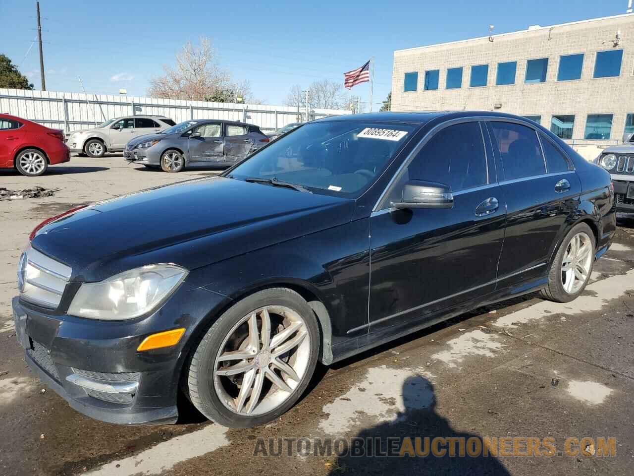 WDDGF8BB7CF918278 MERCEDES-BENZ C-CLASS 2012