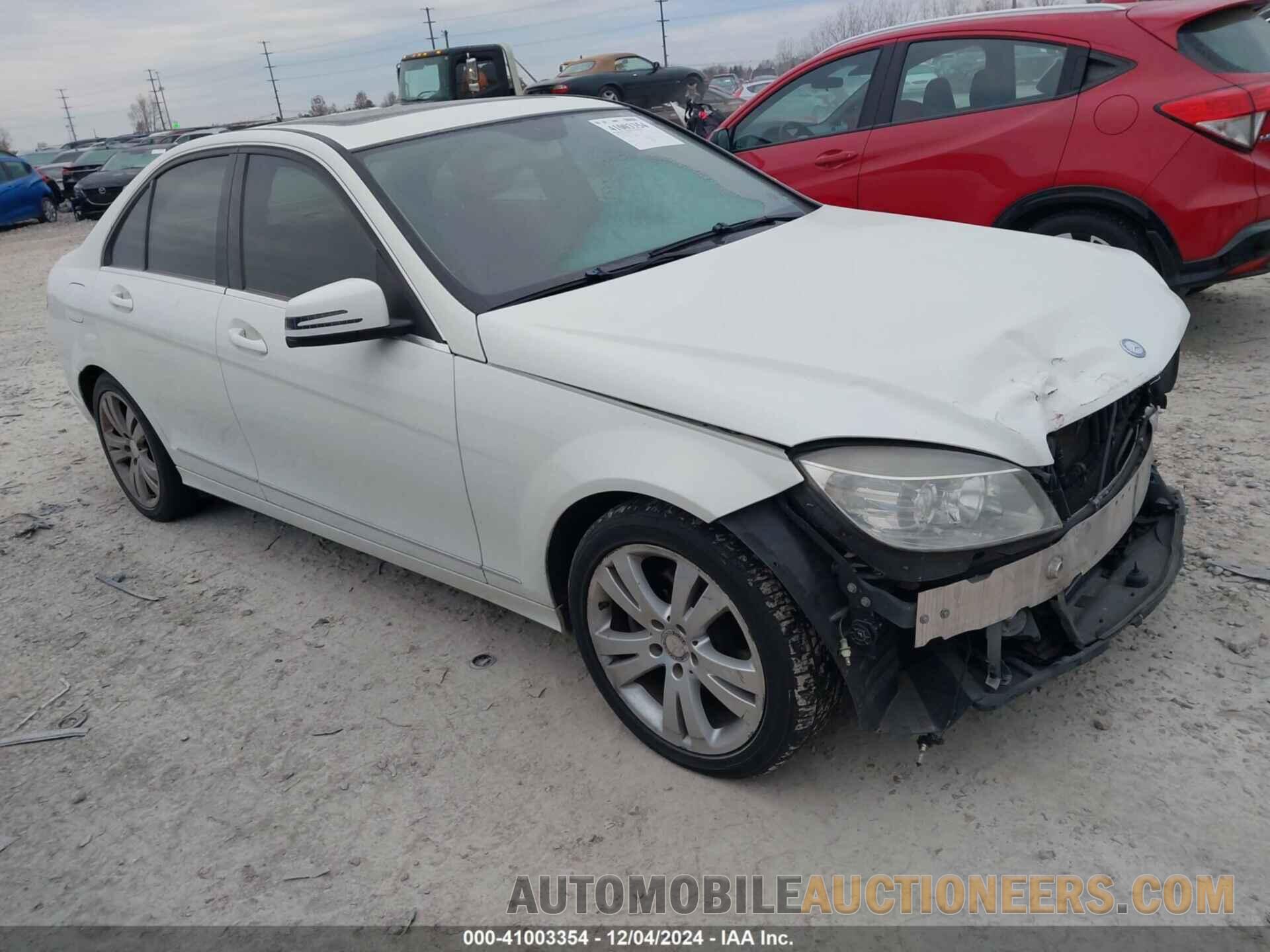 WDDGF8BB8BR133135 MERCEDES-BENZ C 300 2011