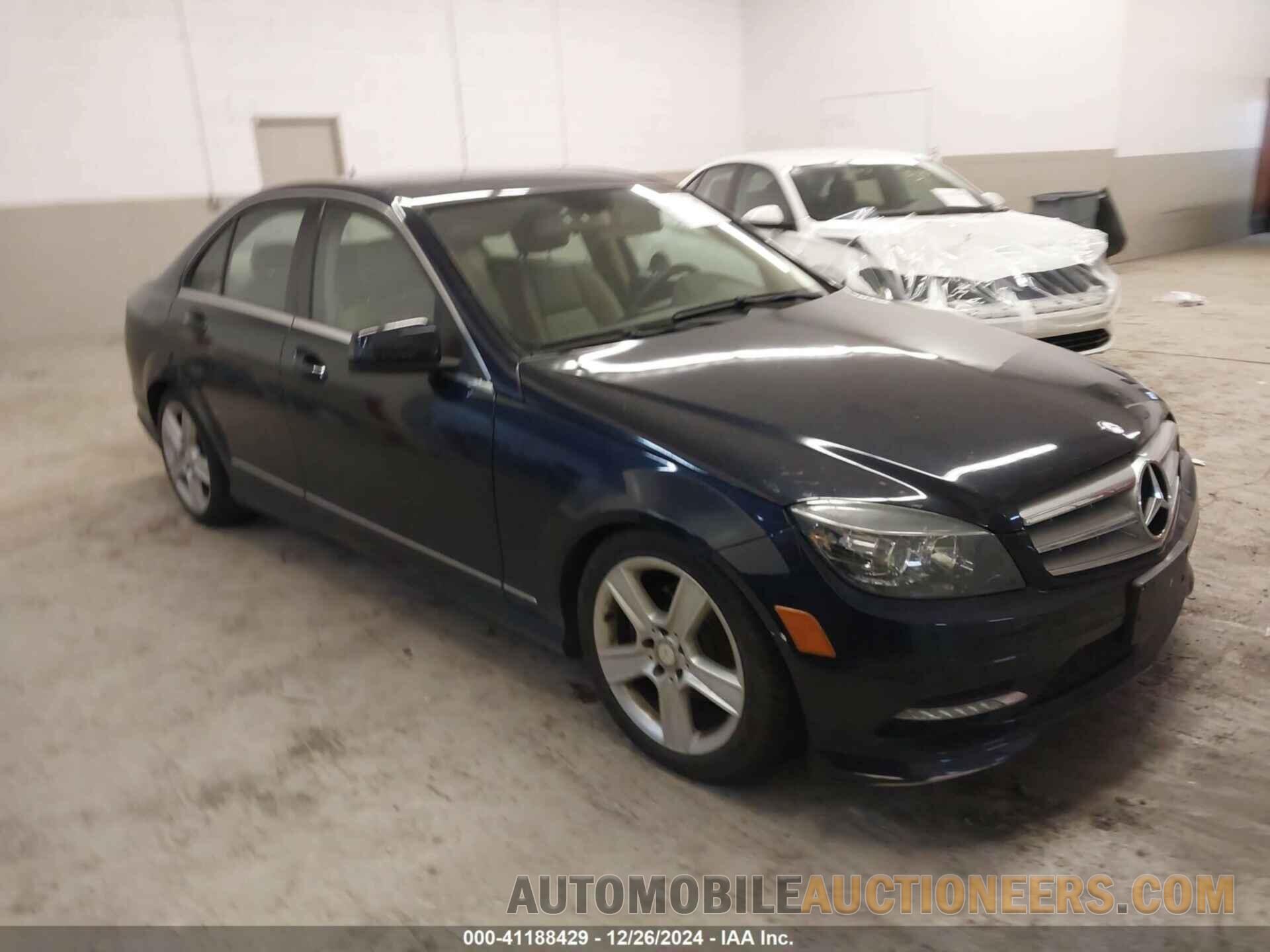 WDDGF8BB9BR159663 MERCEDES-BENZ C 300 2011