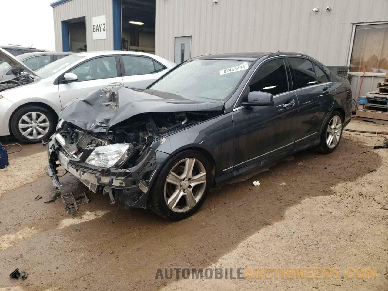 WDDGF8BB9BR186765 MERCEDES-BENZ C-CLASS 2011