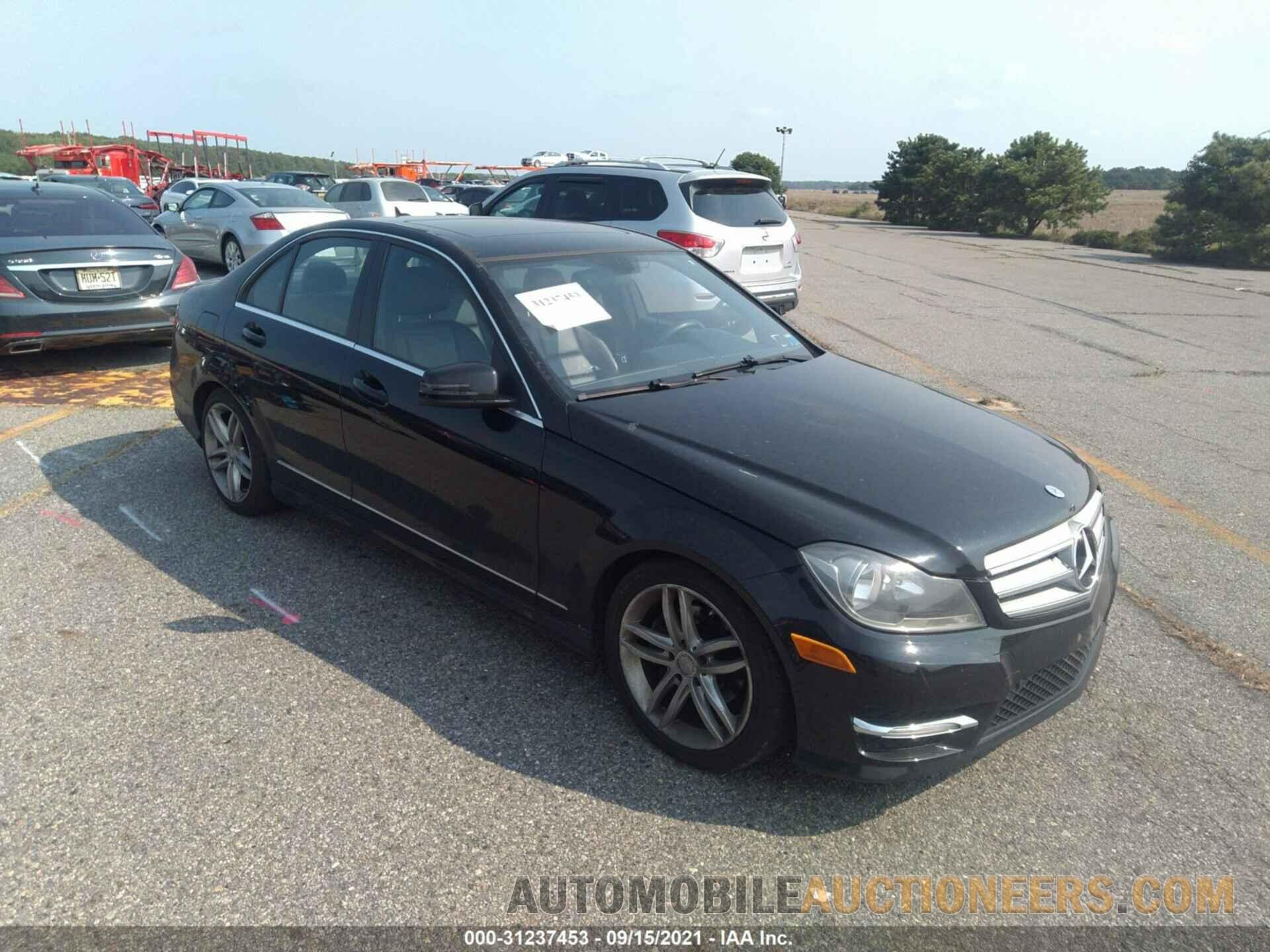 WDDGF8BB9CR194253 MERCEDES-BENZ C-CLASS 2012