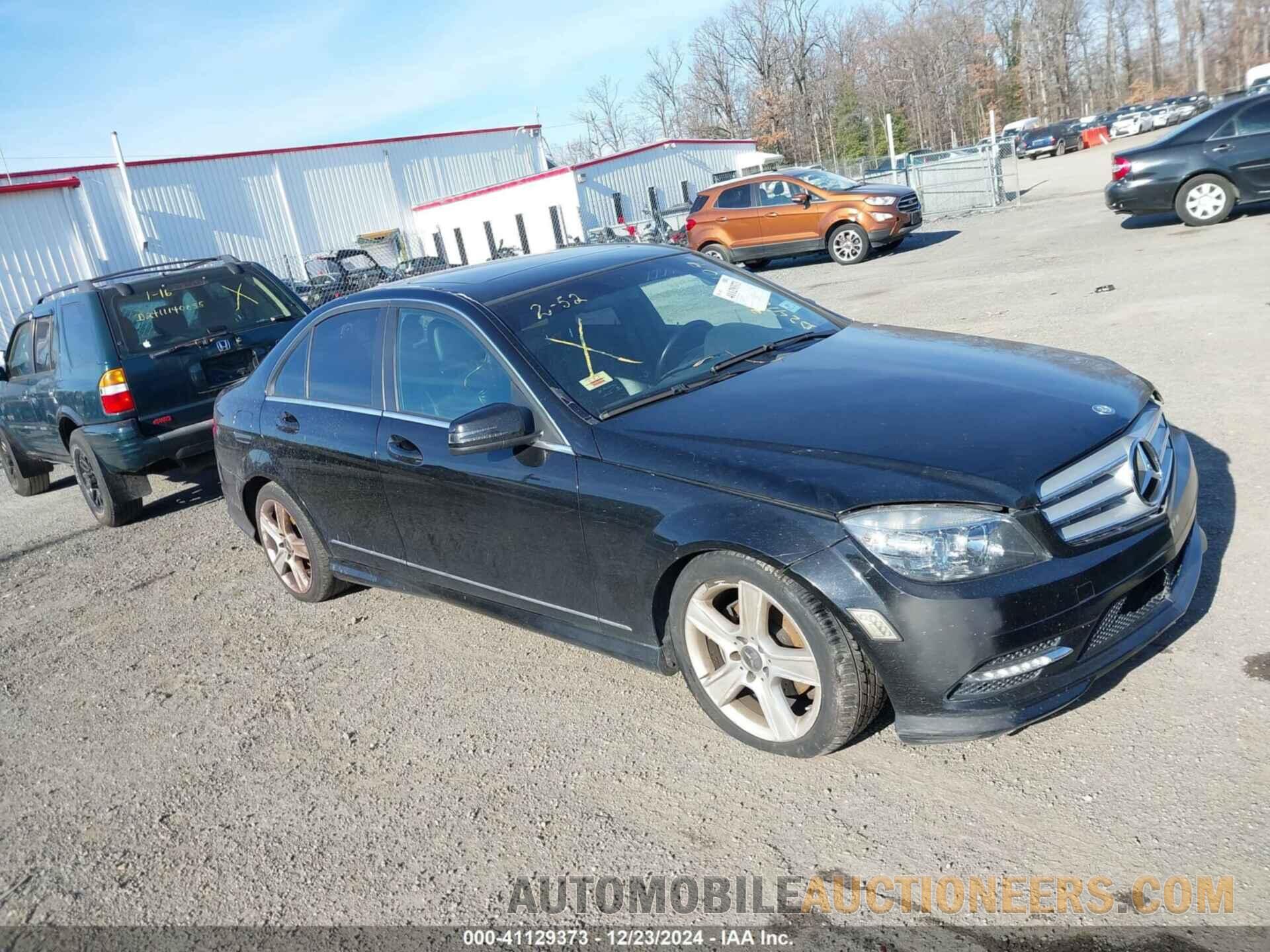 WDDGF8BBXBR154052 MERCEDES-BENZ C 300 2011