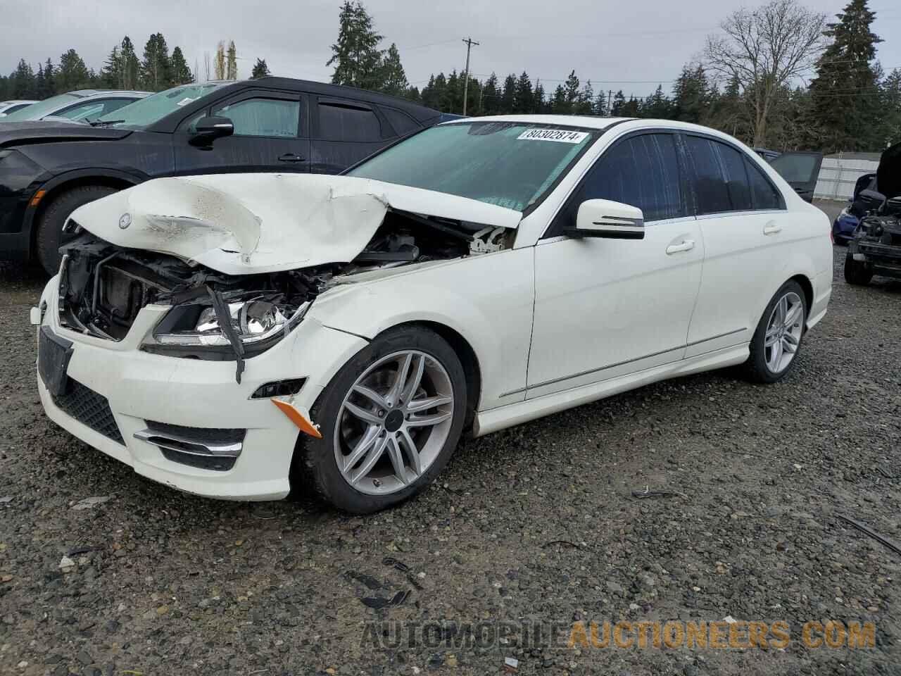 WDDGF8BBXCA701515 MERCEDES-BENZ C-CLASS 2012