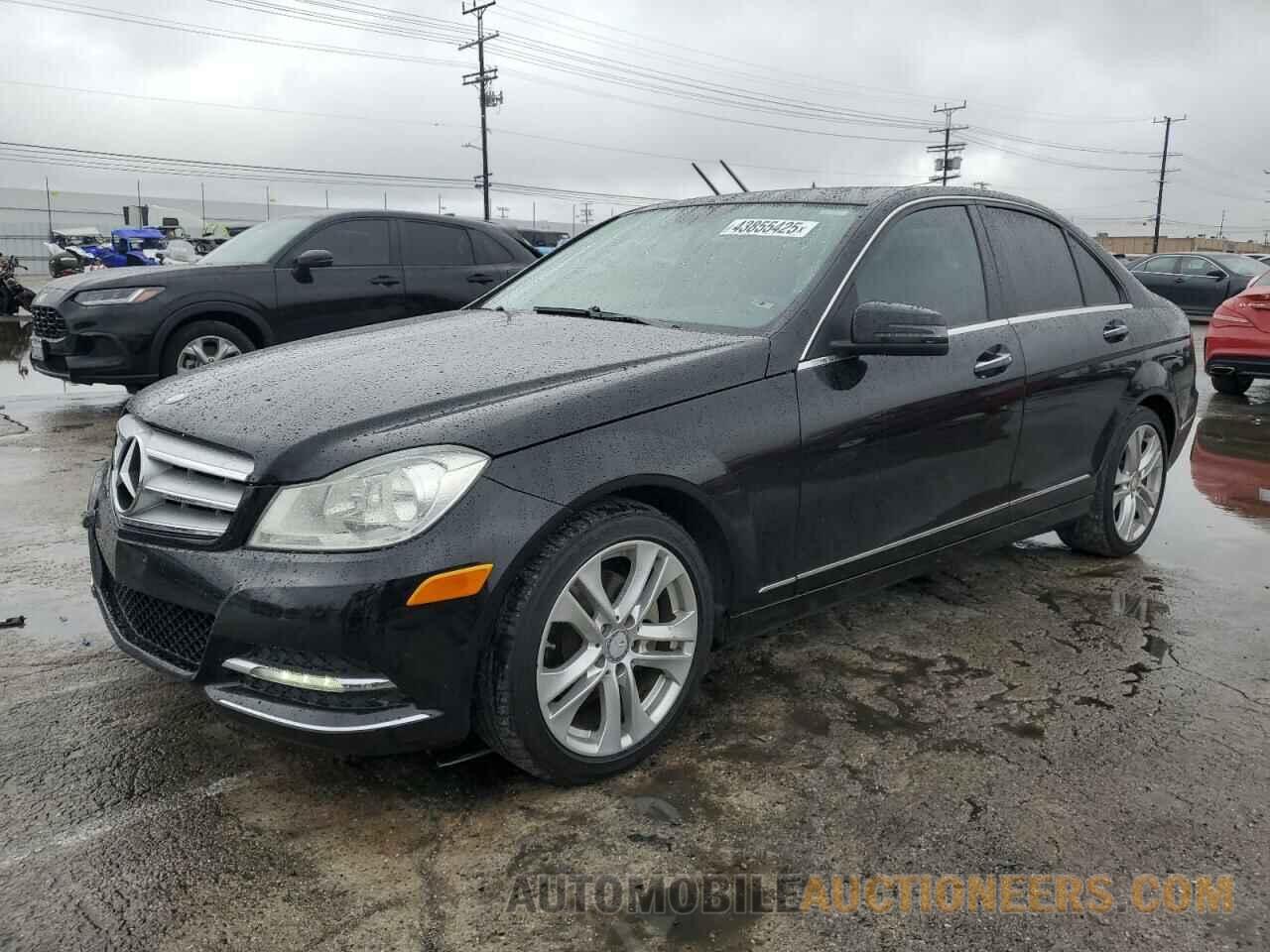 WDDGF8BBXCA705404 MERCEDES-BENZ C-CLASS 2012