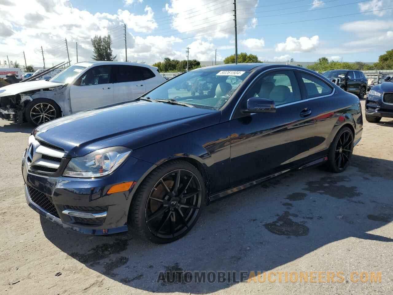 WDDGJ4HB1CF753777 MERCEDES-BENZ C-CLASS 2012