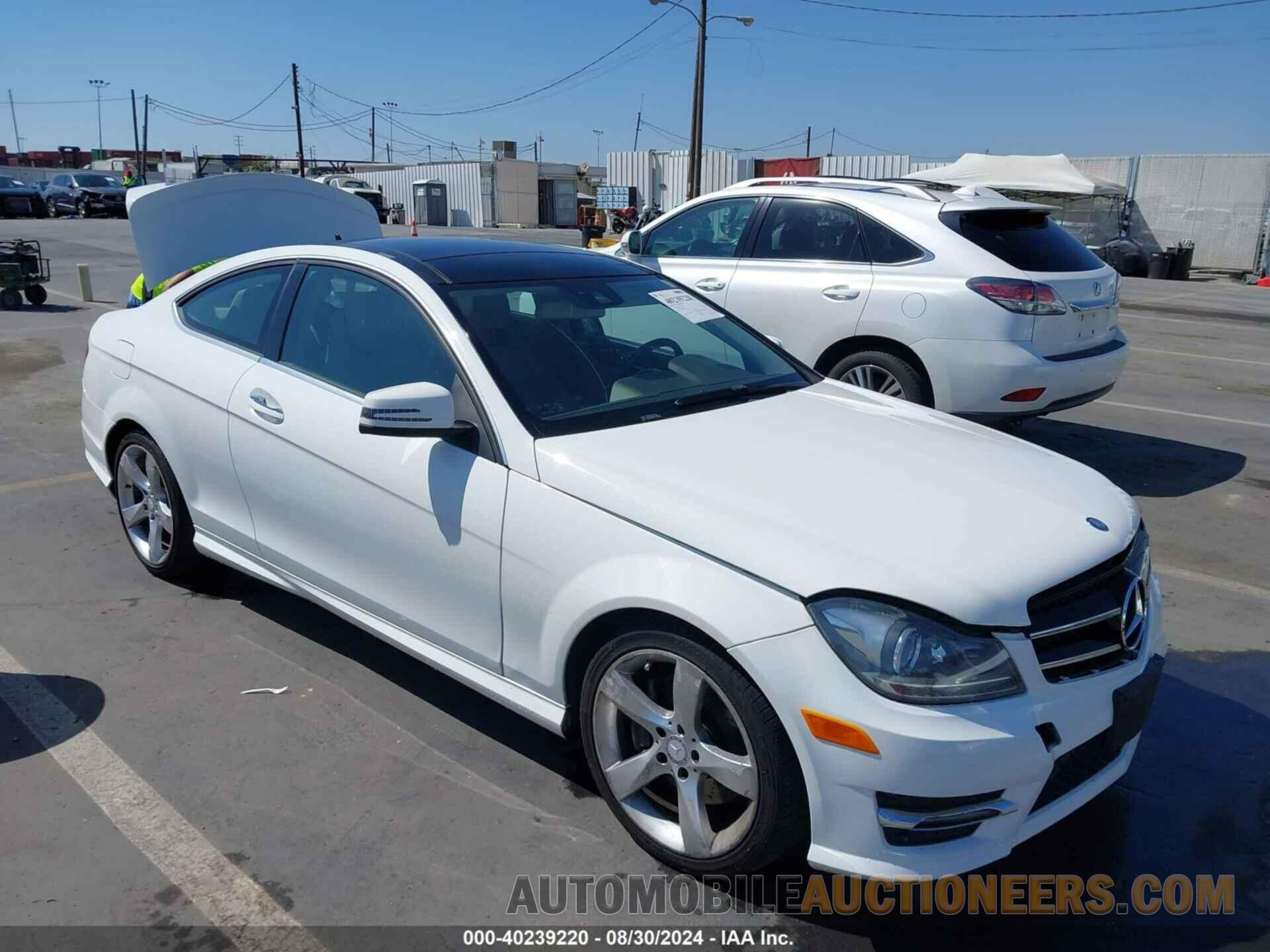 WDDGJ5HB6EG237014 MERCEDES-BENZ C 350 2014