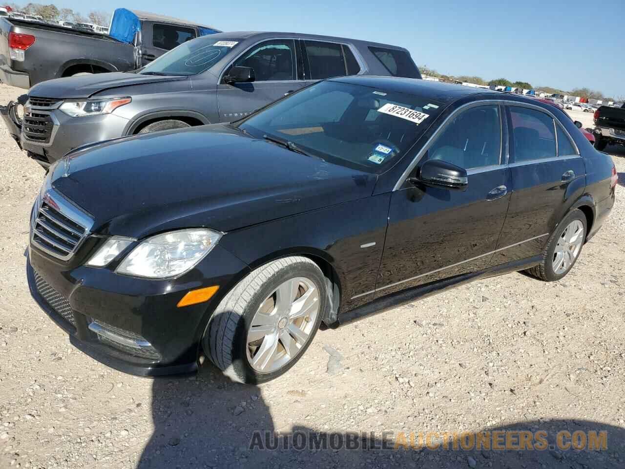 WDDHF2EB3CA596488 MERCEDES-BENZ E-CLASS 2012